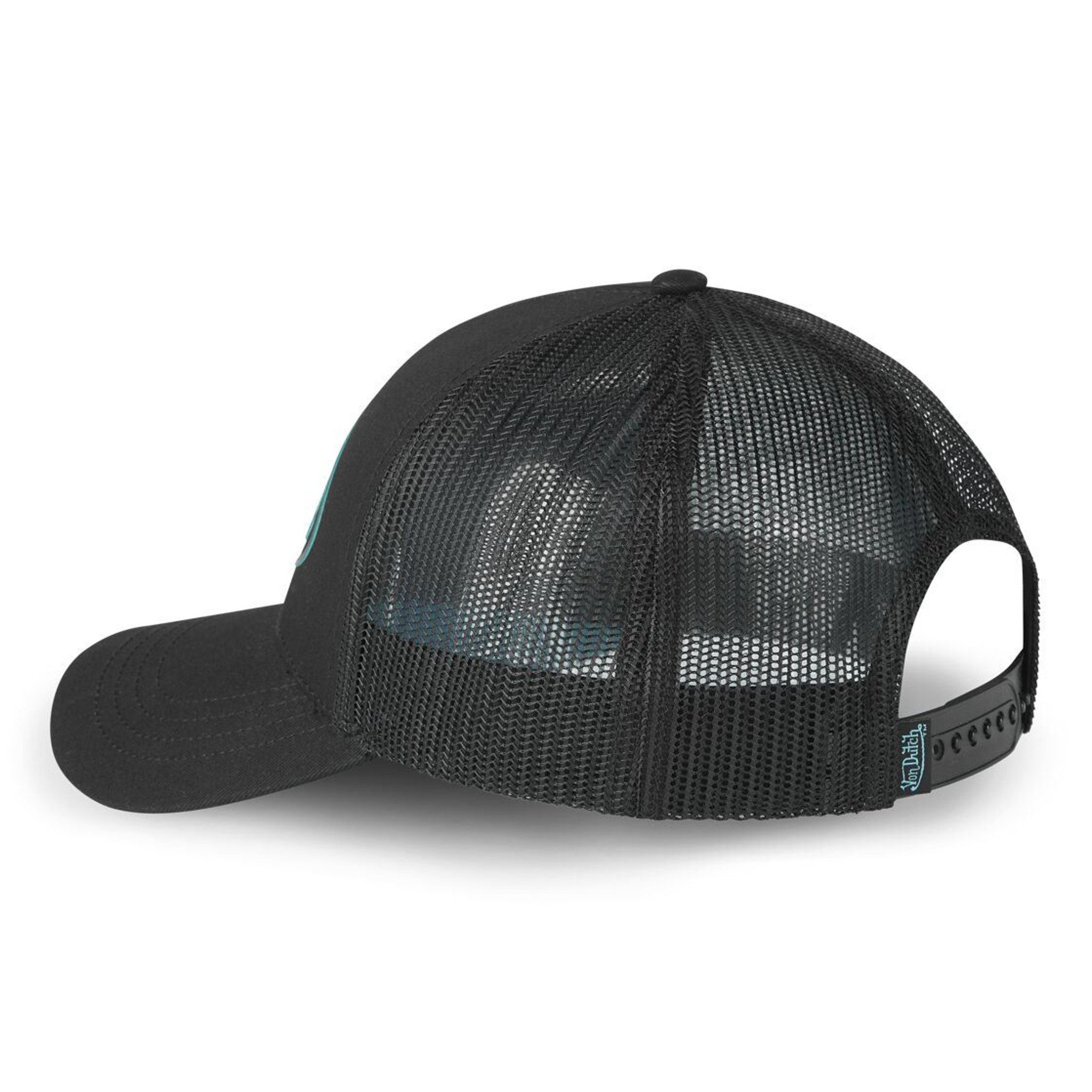 Von Dutch Trucker Cap Von Dutch Originals Trucker Cap - CALIFORNIA Twill Rubber T/T (Basecap, Basecap, Meshcap, Trucker Kappe)