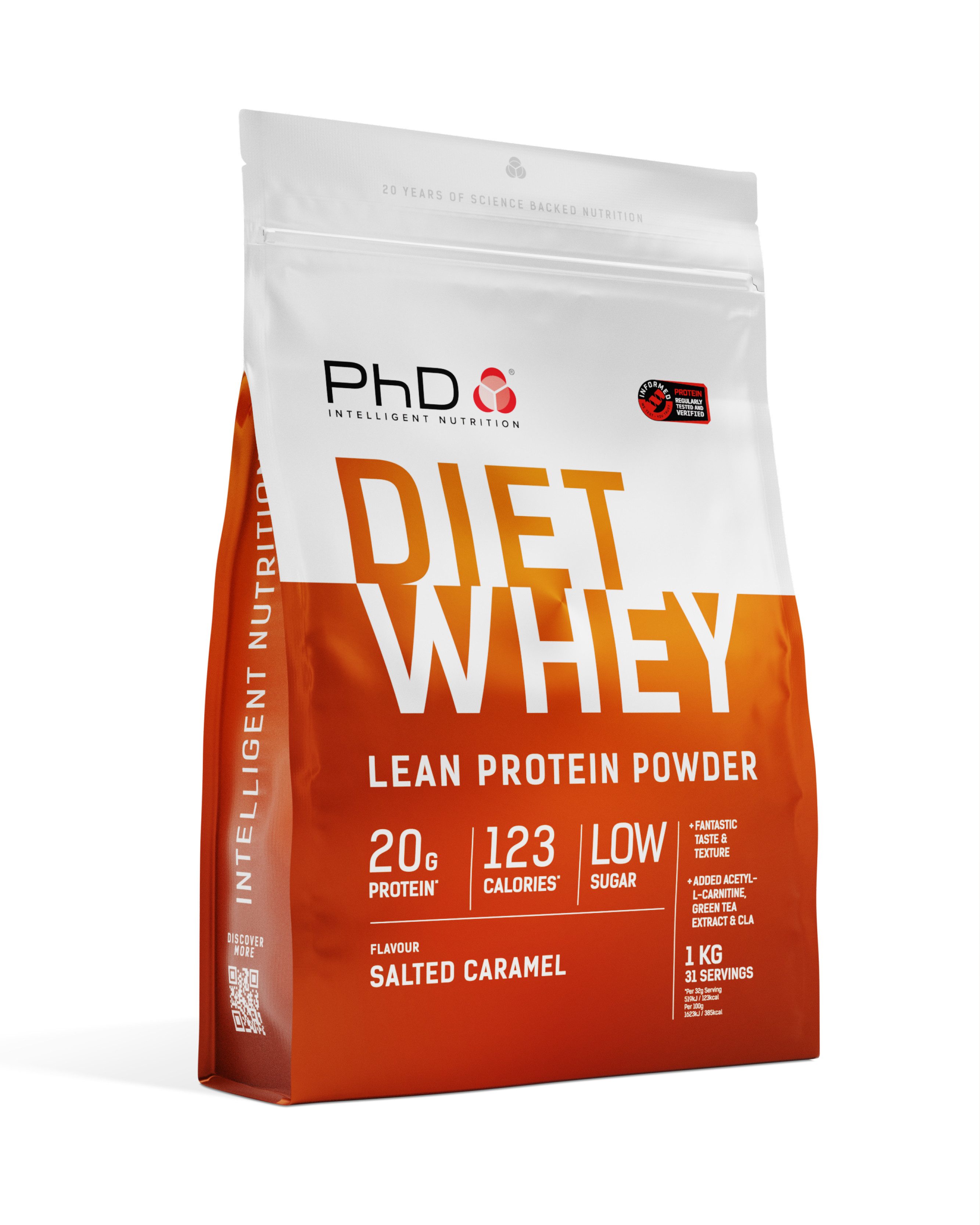 Science in Sport PhD Nutrition Diet Whey Protein Pulver