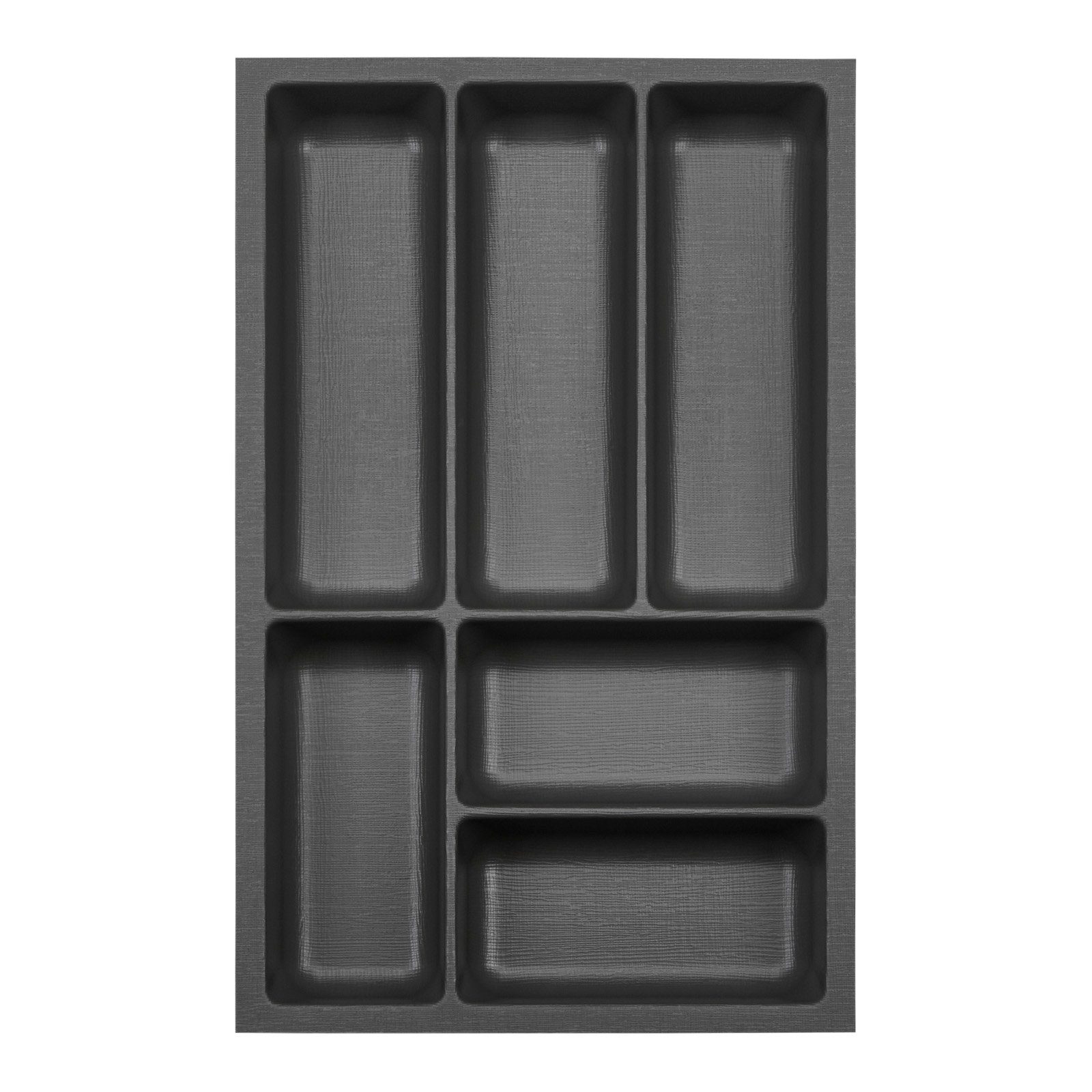 SO-TECH® Besteckeinsatz Orga-Box 3 silbergrau Leinwandstil günstig online kaufen