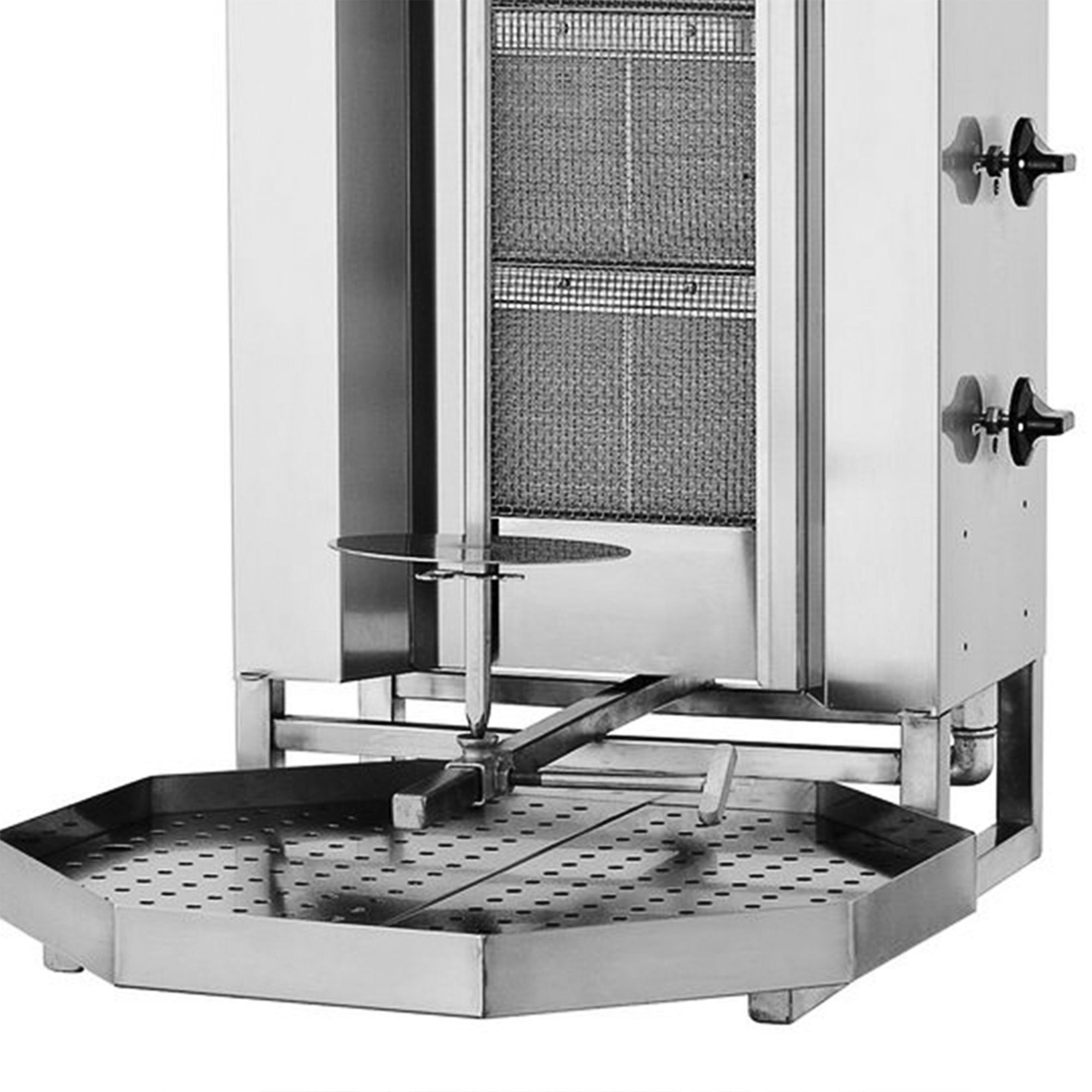 Gastronics Dönergrill Dönergrill / Gyrosgrill 4 Brenner Motor oben, 13,00 W