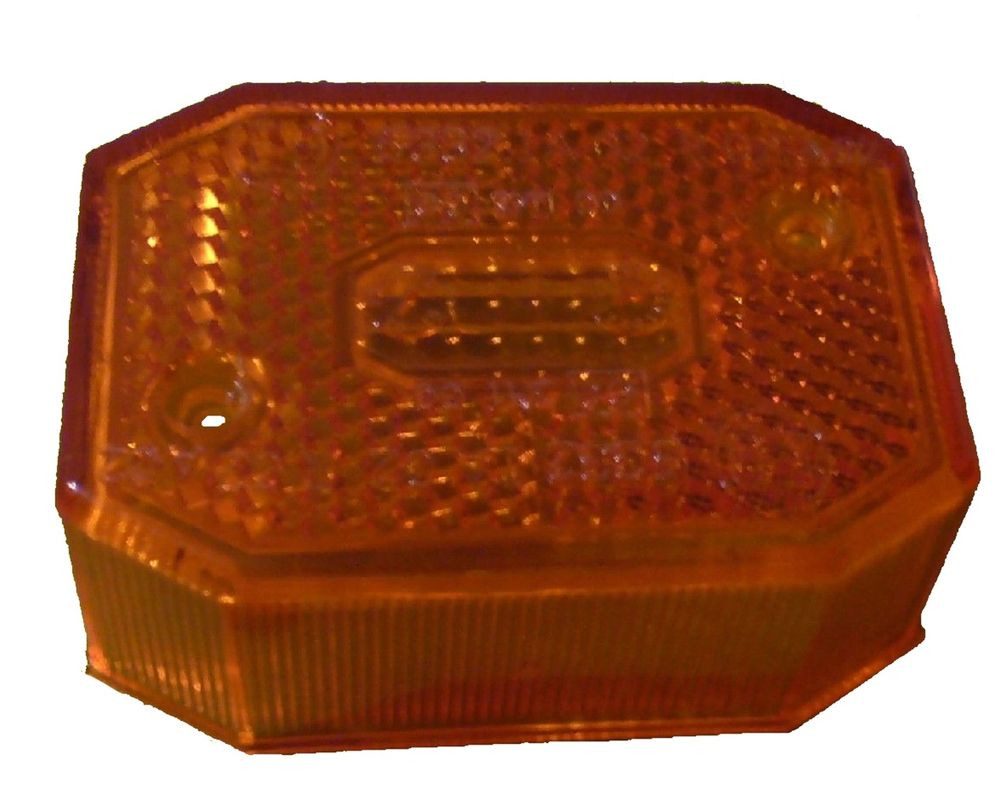 Aspöck Anhänger 1 x Lichtscheibe Aspöck Flexipoint 1 gelb - Ersatzglas