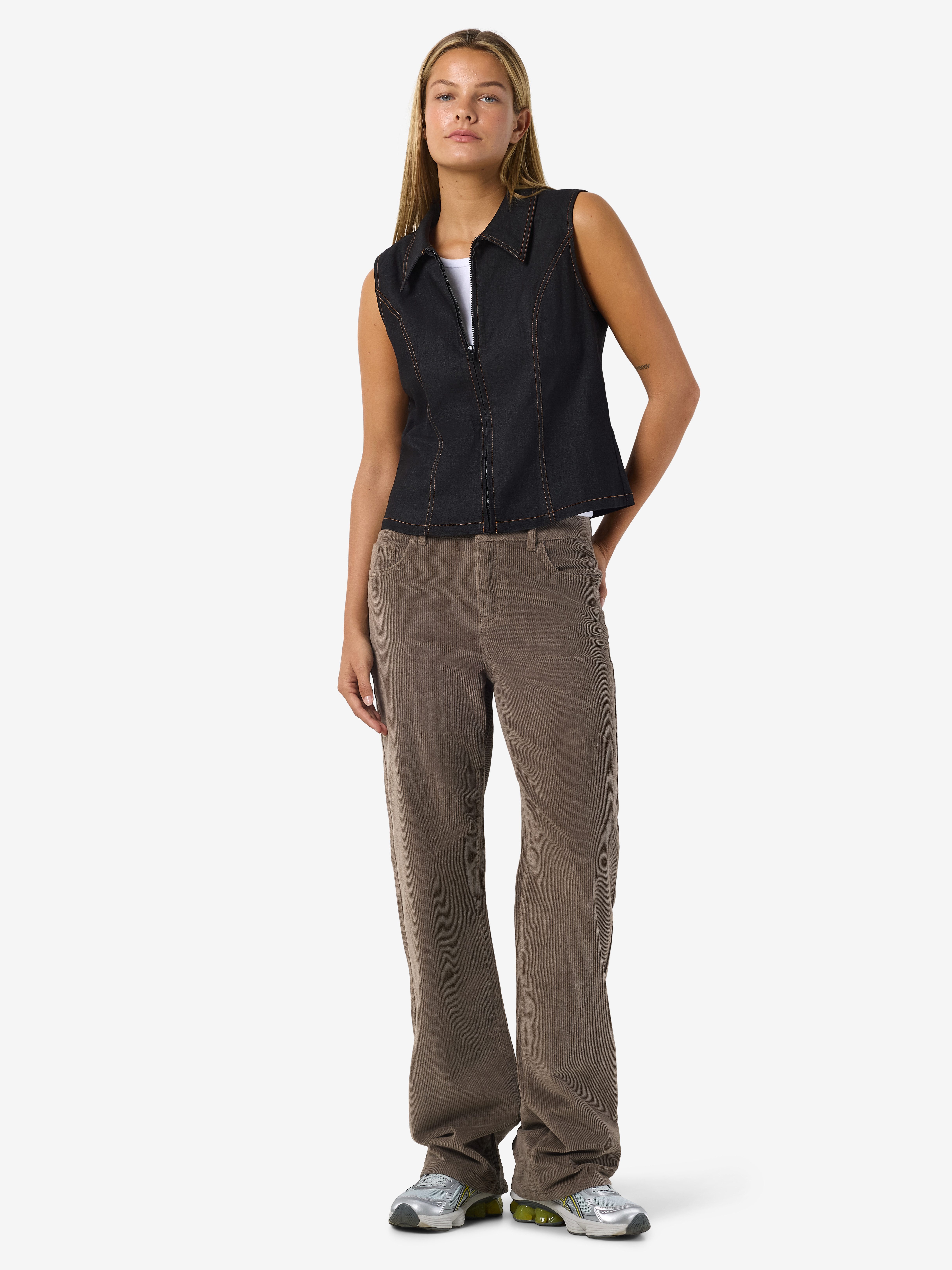 Noisy may Cordhose NMYOLANDA NW WIDE LEG CORDUROY NOOS