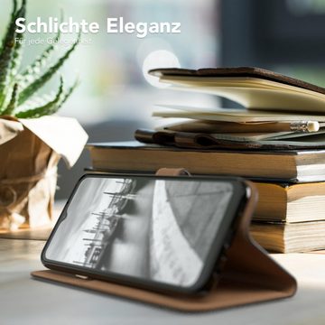 EAZY CASE Handyhülle Uni Bookstyle für Samsung Galaxy A23 5G 6,6 Zoll, Schutzhülle mit Standfunktion Kartenfach Handytasche aufklappbar Etui