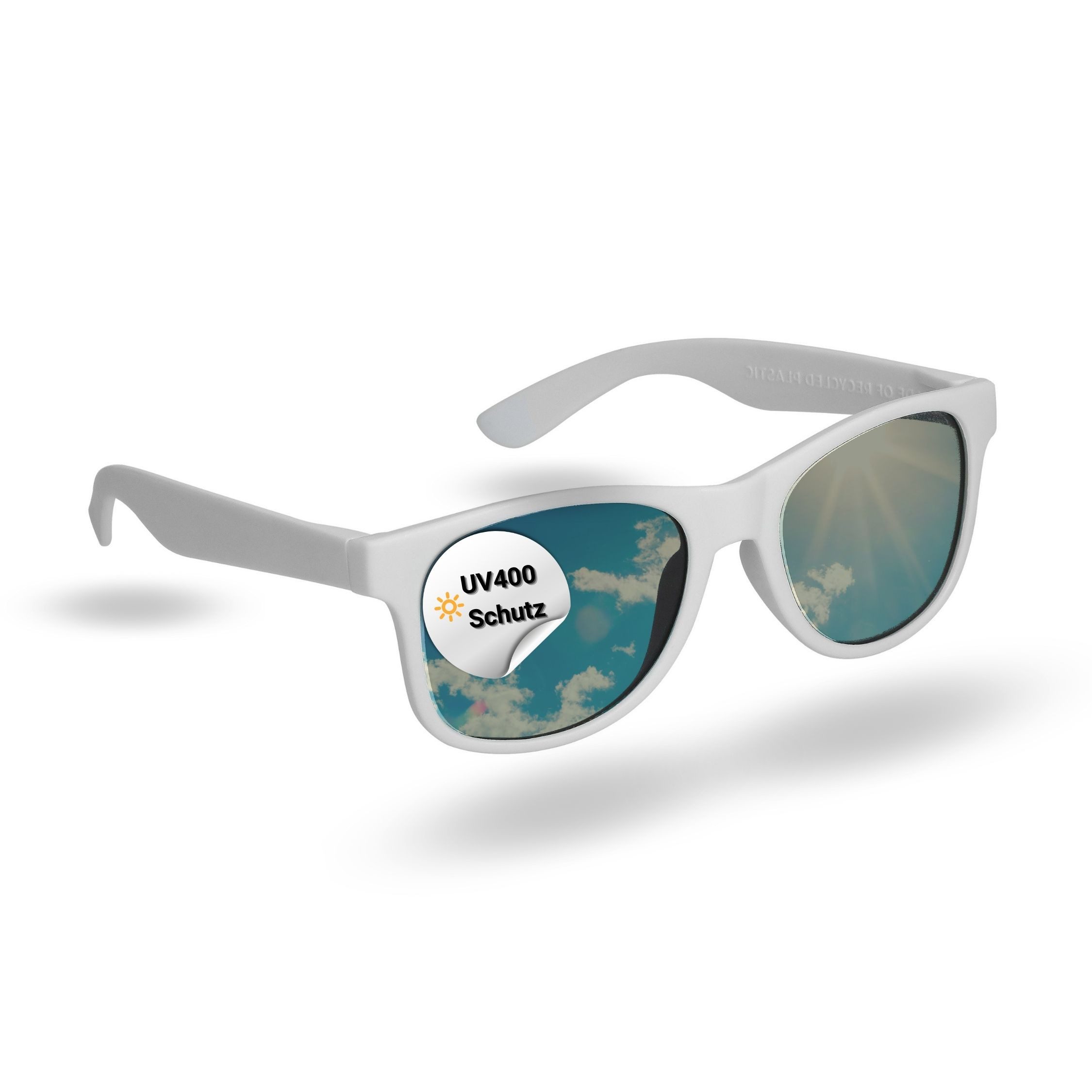 elasto Sonnenbrille UMI Brille UV400 Schutz weiß günstig online kaufen