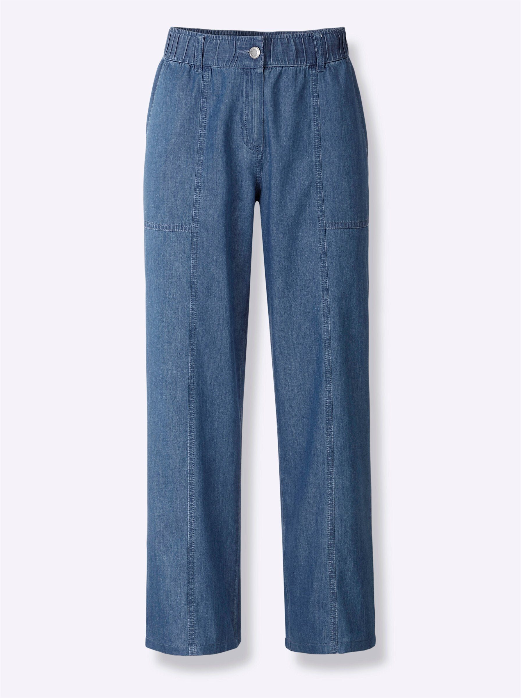 WITT Bequeme blue-stone-washed WEIDEN Jeans