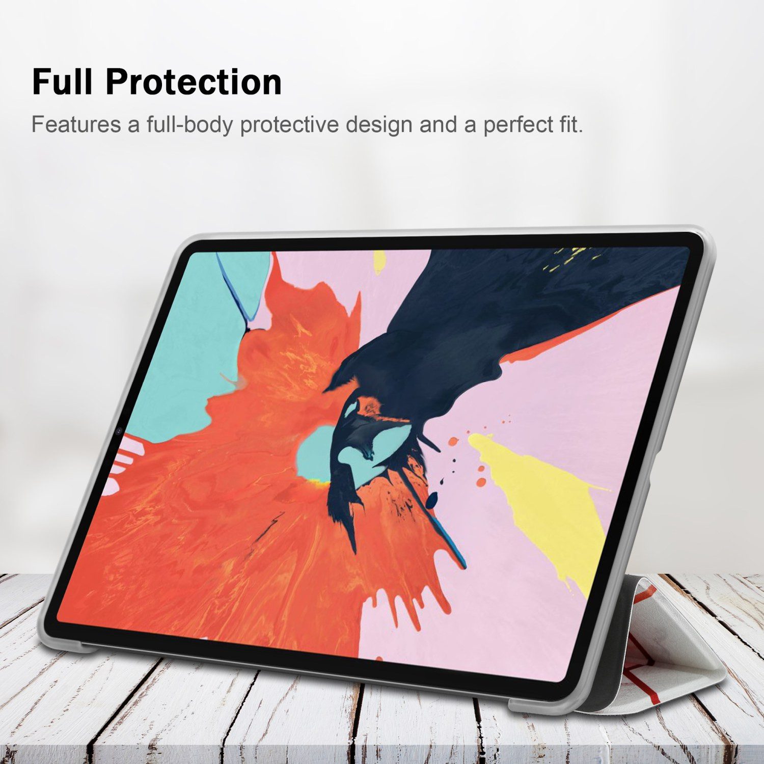 Cadorabo Tablet-Hülle für iPad PRO 11 2020 / 2021 (11 Zoll) Hülle Apple iPad PRO 11 2020 / 2021 (11 Zoll), Tablethülle - Dünne Schutzhülle aus TPU Silikon mit Standfunktion