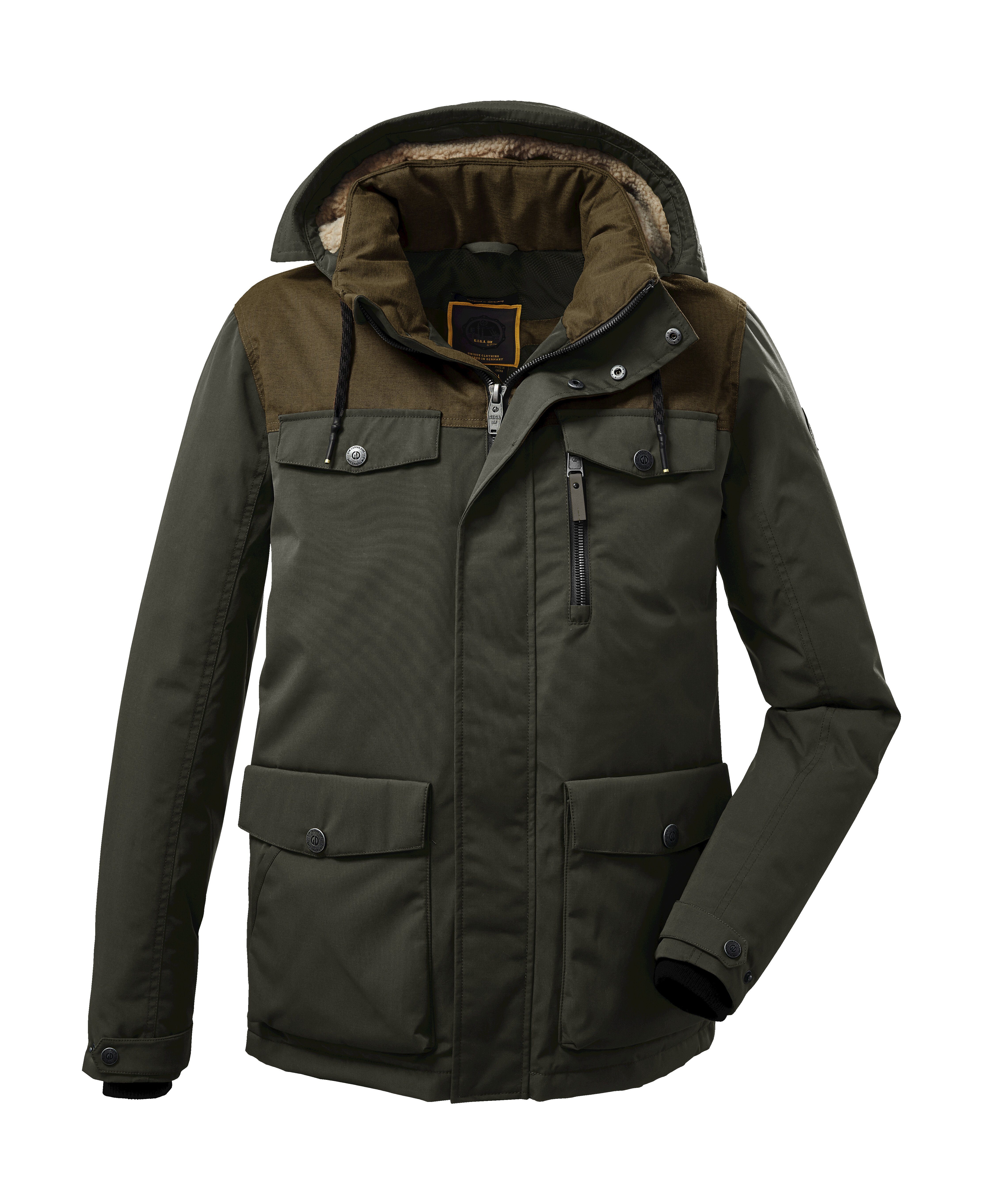 G.I.G.A. DX by killtec Funktionsjacke GW 64 MN JCKT Modische Funktionsjacke, 8.000 mm Wassersäule, abnehmbare Kapuze