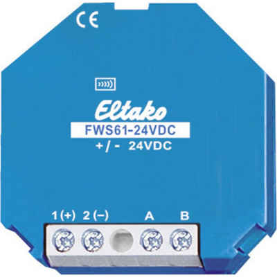 Eltako FWS61-24V DC Eltako Sendeeinheit Unterputz Reichweite max. (im Fr Smart-Home-Zubehör
