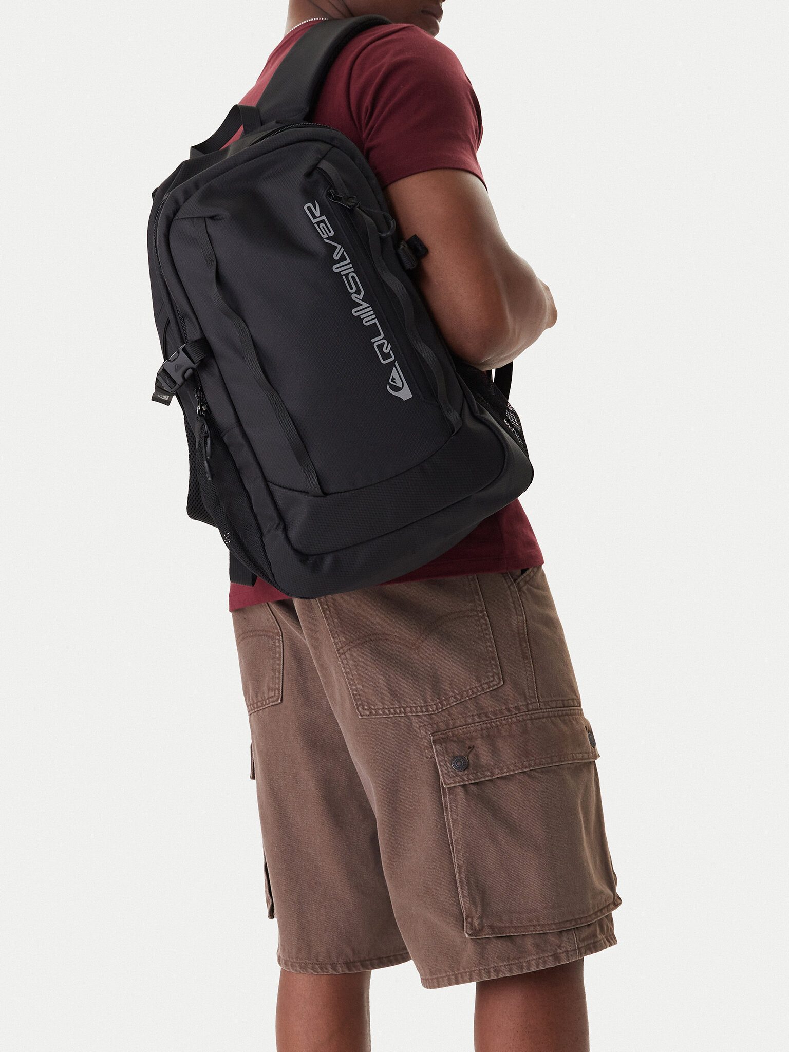 Quiksilver Freizeitrucksack Quiksilver Unisex Rucksack Schwarz QUIKSILVER-CEOWB-QUIC-F-001-09 Schw