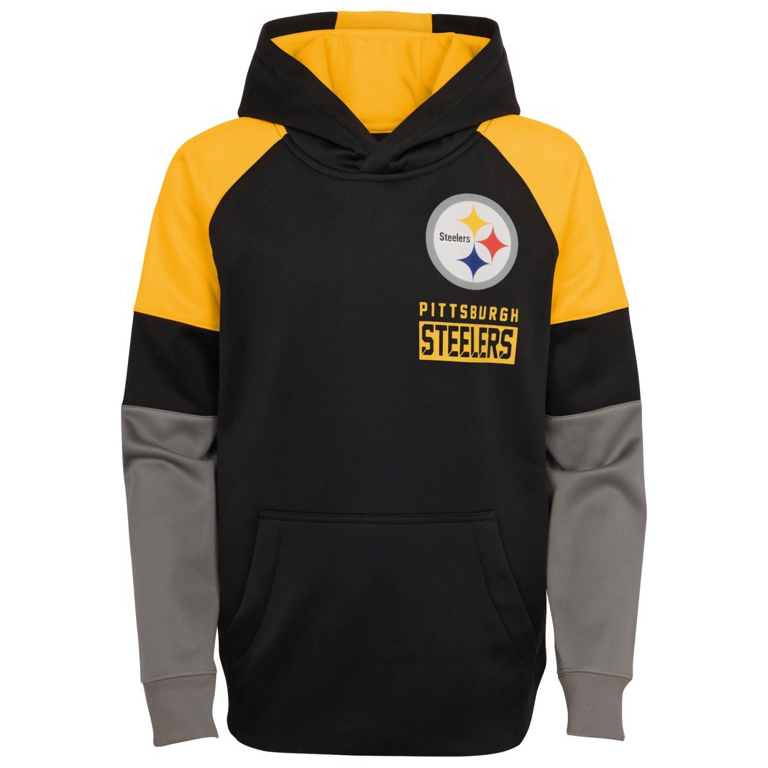 Outerstuff Kapuzenpullover PLAY Pittsburgh Performance NFL Steelers