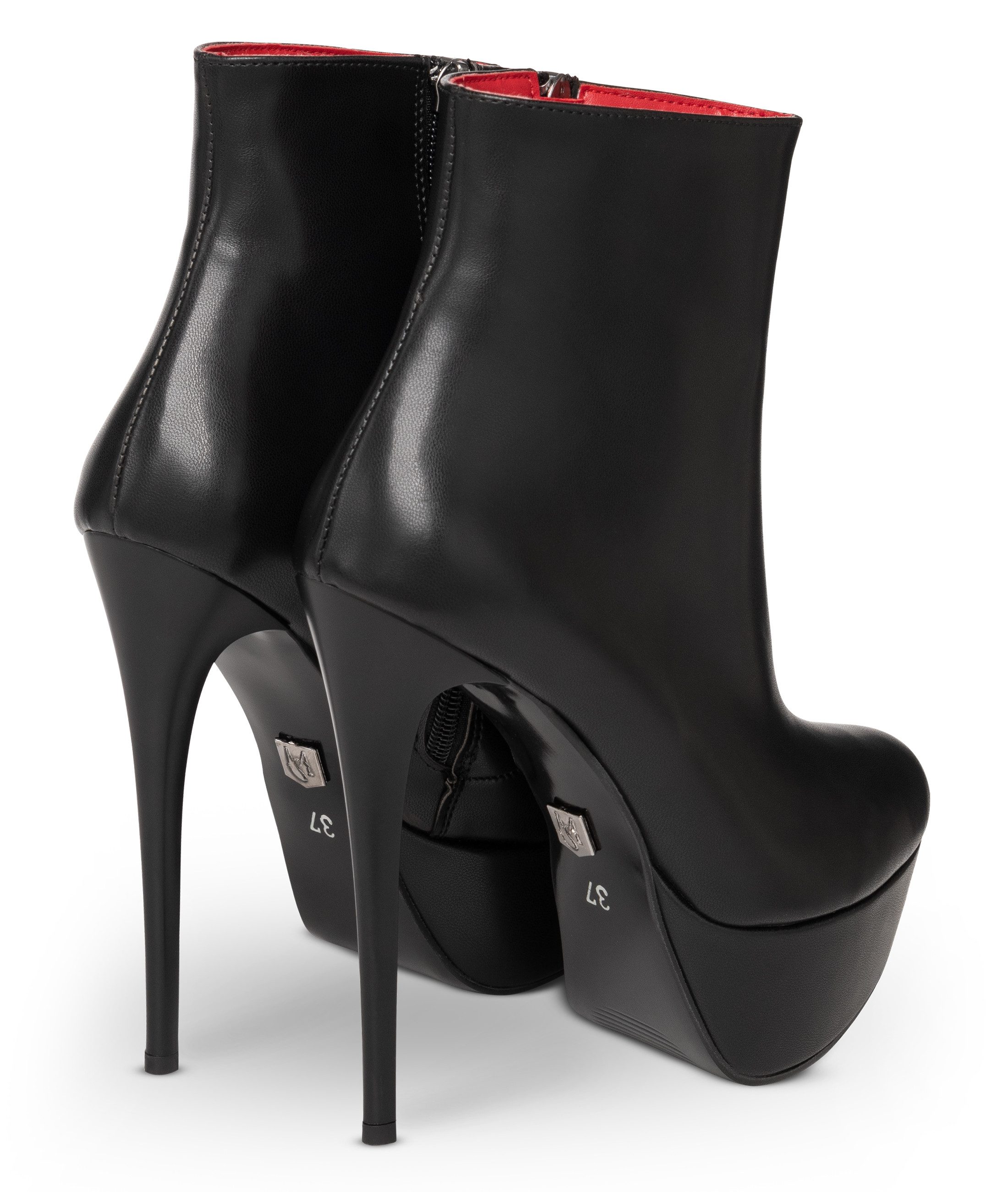 Michael Soul Plateau Stiefeletten Schwarz Valeria Plateaupumps