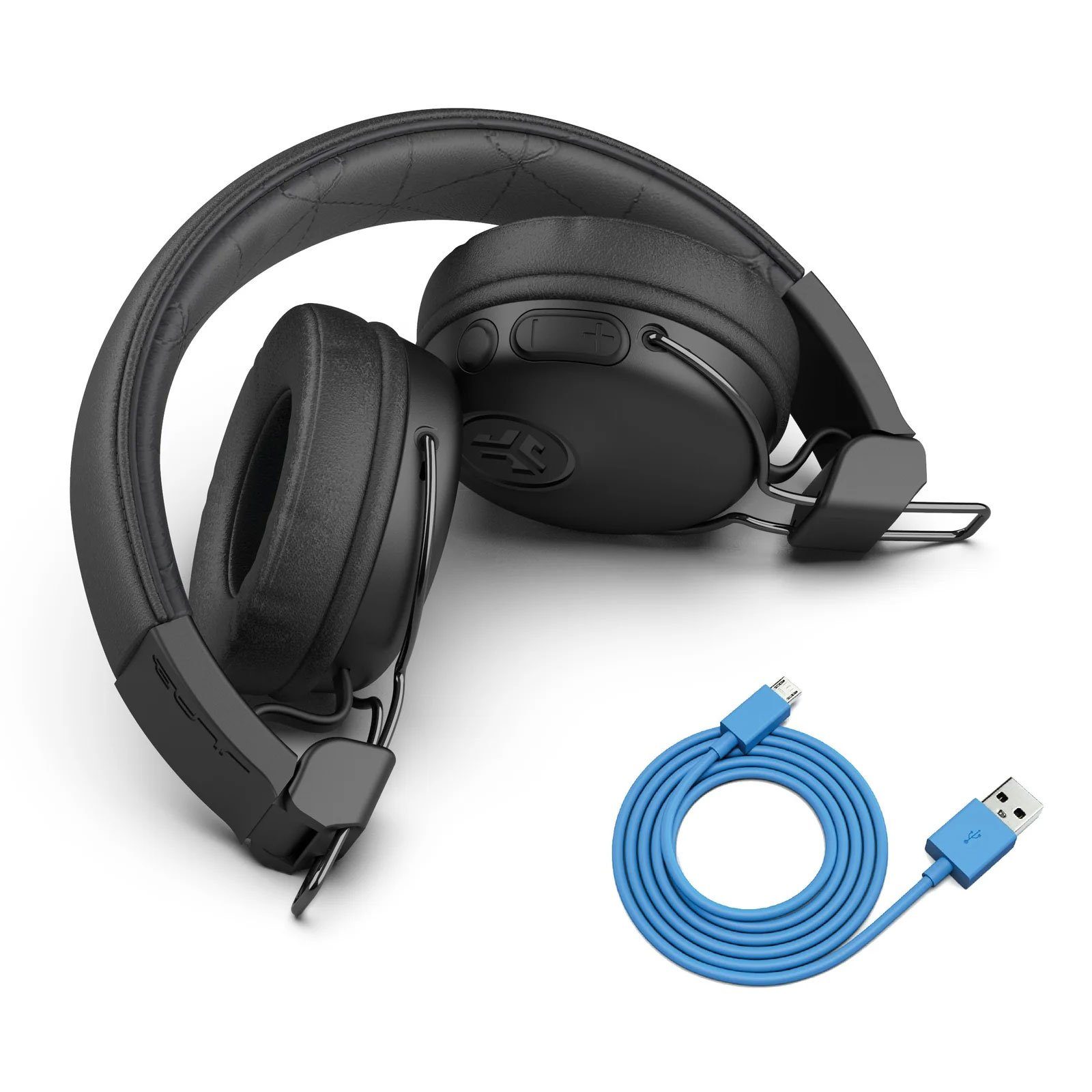 Jlab Studio Wireless Over-Ear-Kopfhörer (Kabellos, EQ3-Sound) Ergonomisch, Bluetooth, Schwarz