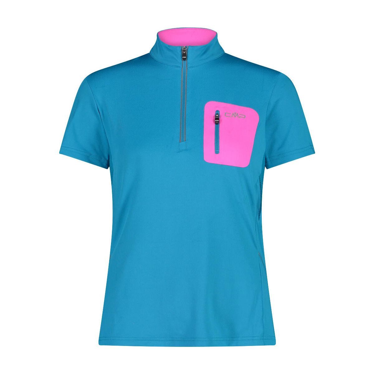 CMP Radtrikot Woman T-shirt Free Bike T-Shirt Freeride mit Vordertasche