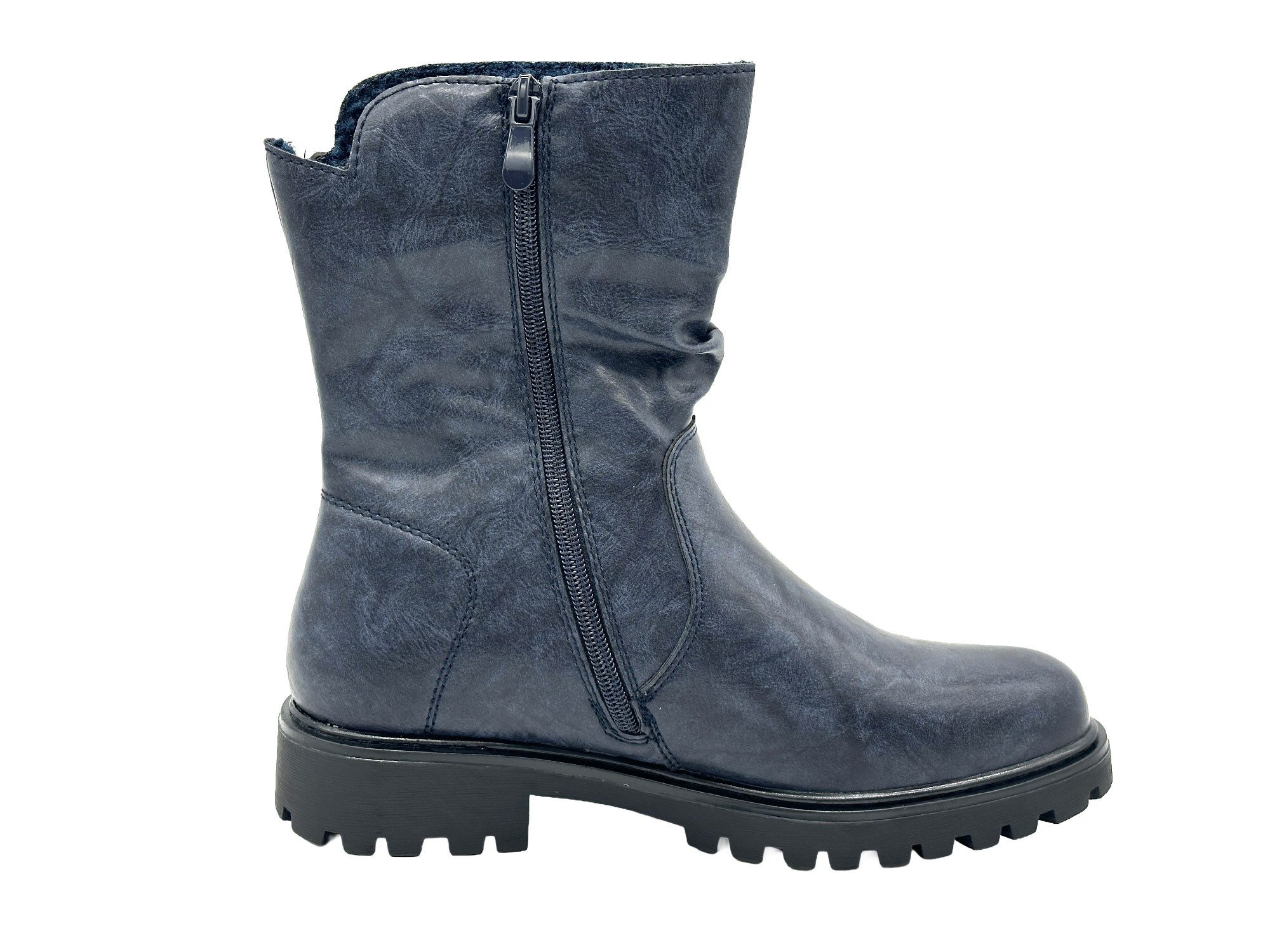 Nowaland amen Winterboots mit seitlichem Reißverschluss Winterboots Warme Innenausstattung und komfortabler Einstieg