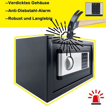 AUFUN Kastensicherung Elektronischer Safe Tresor, S/M/L Inkl. Batteriebox