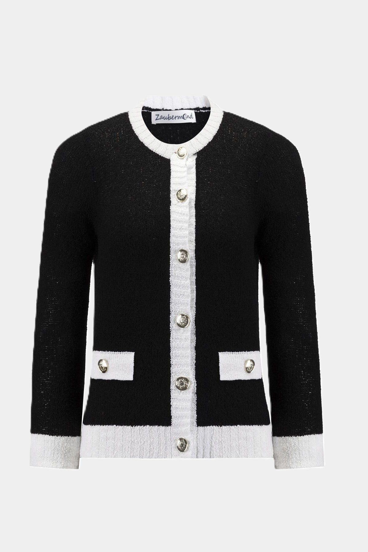 Zaubermond Strickjacke Strickjacke BLACK