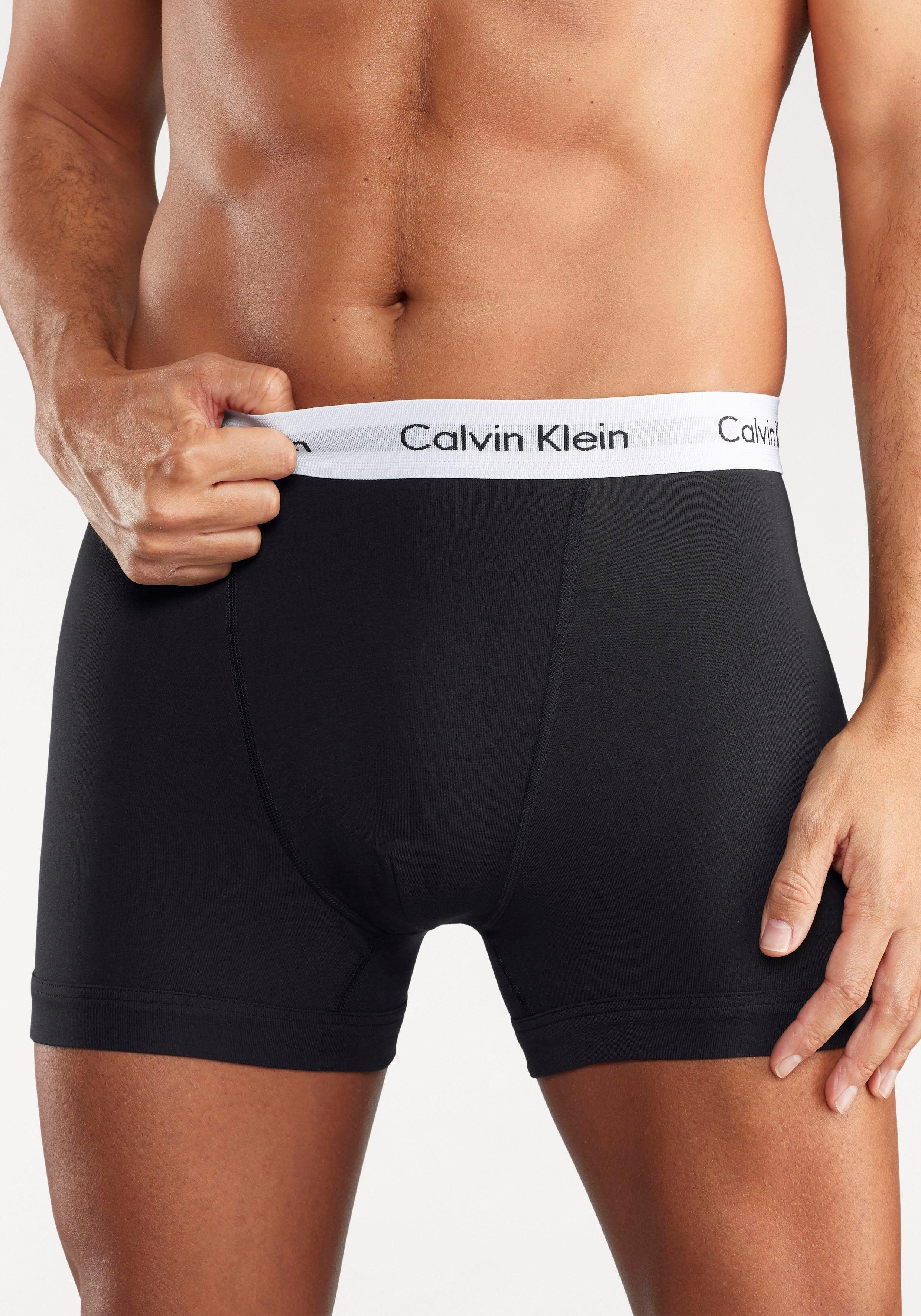 Calvin Klein Underwear Boxer CK Boxer 3x (3-St) mit Logoschriftzug am Bund günstig online kaufen