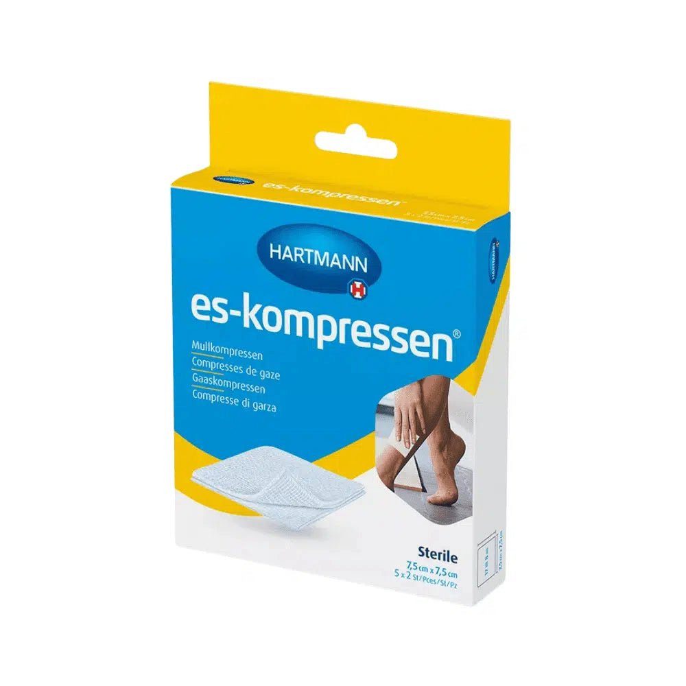 Kalt-Warm-Kompresse Hartmann ES-Kompressen 10 x 10 cm, steril - 5 x 2 Stück - B00H3RU1E8