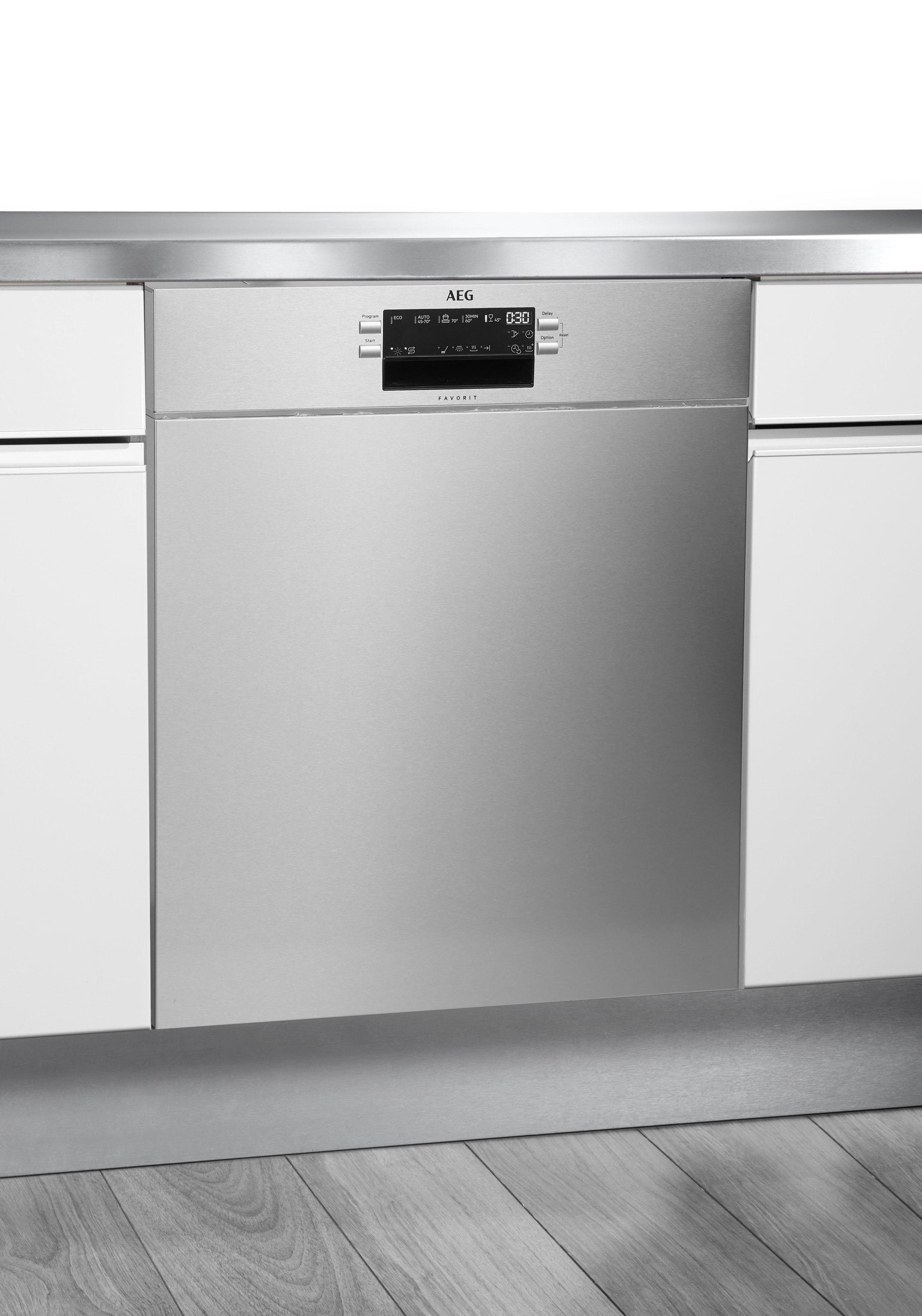 AEG Unterbaugeschirrspüler FUE53610ZM, 13 Maßgedecke, mit AirDry - Technologie