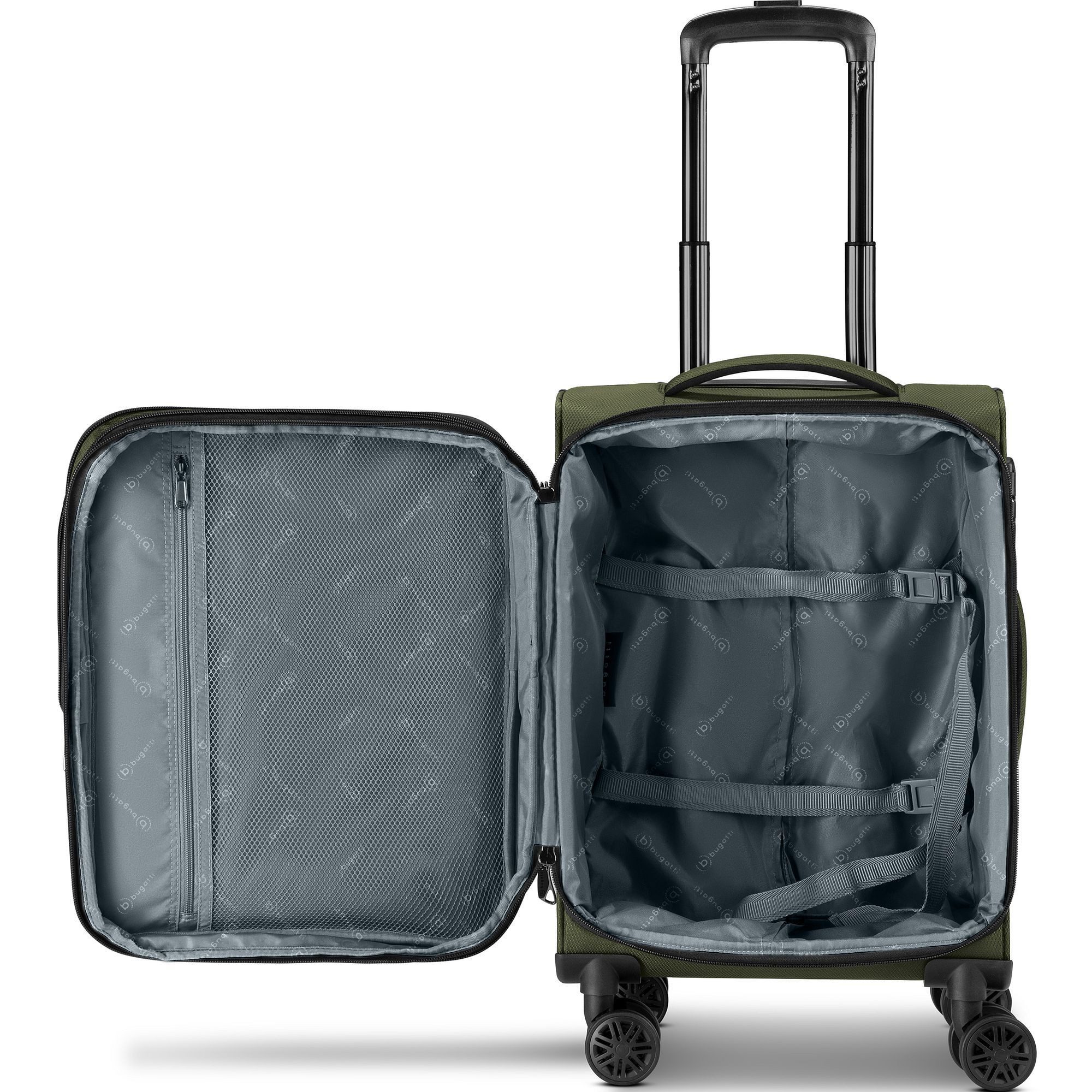 bugatti Handgepäck-Trolley Valencia Soft, 4 Rollen, Polyester