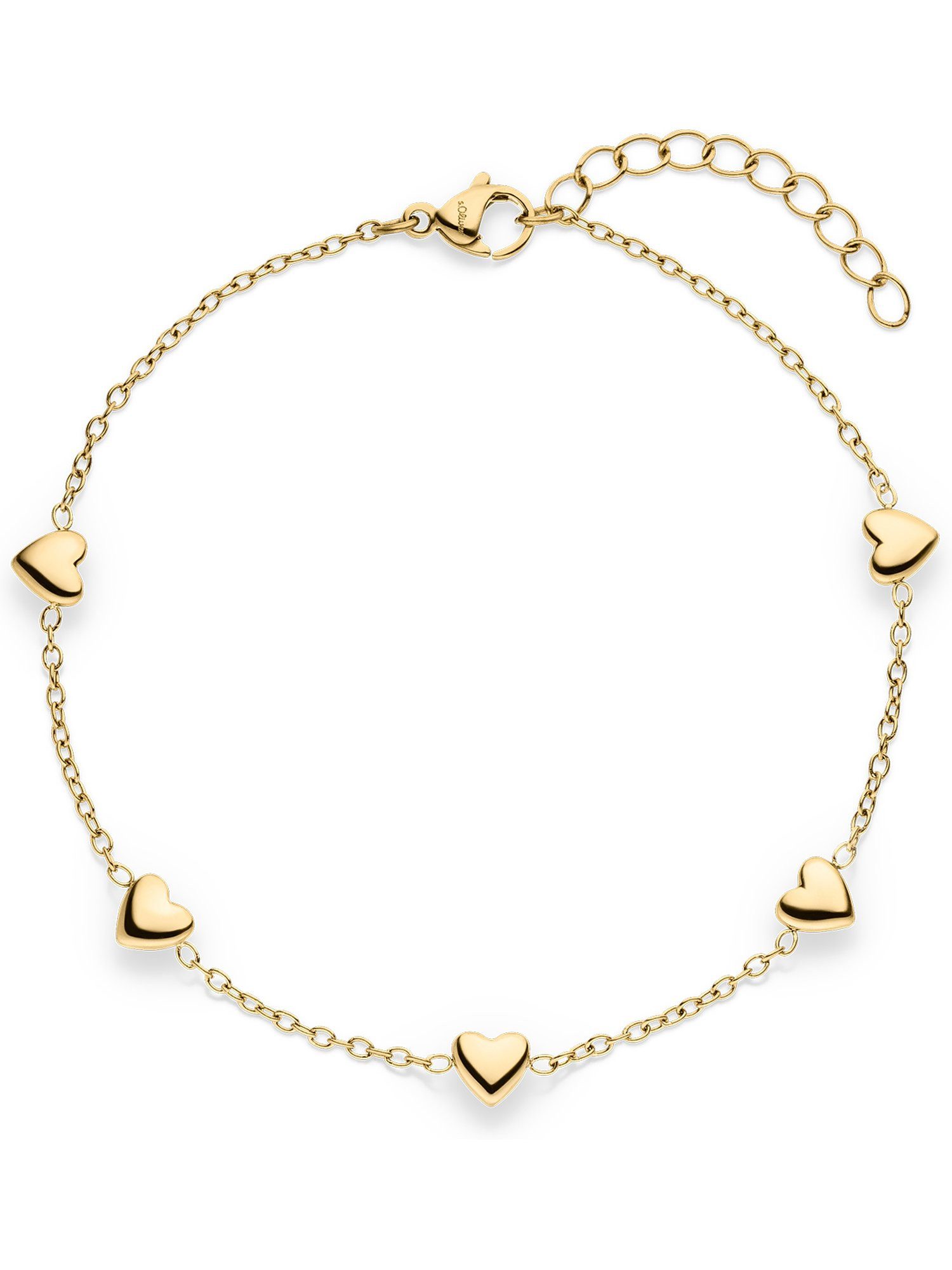 Armband S.Oliver Damen-Armband Edelstahl Herz