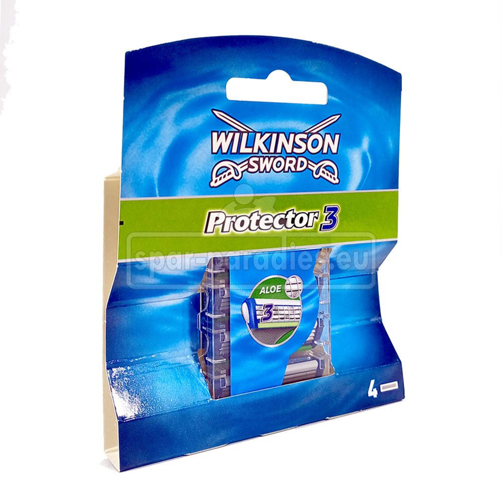 Wilkinson Rasierklingen Wilkinson Protector 3 Rasierklingen, 4er Pack