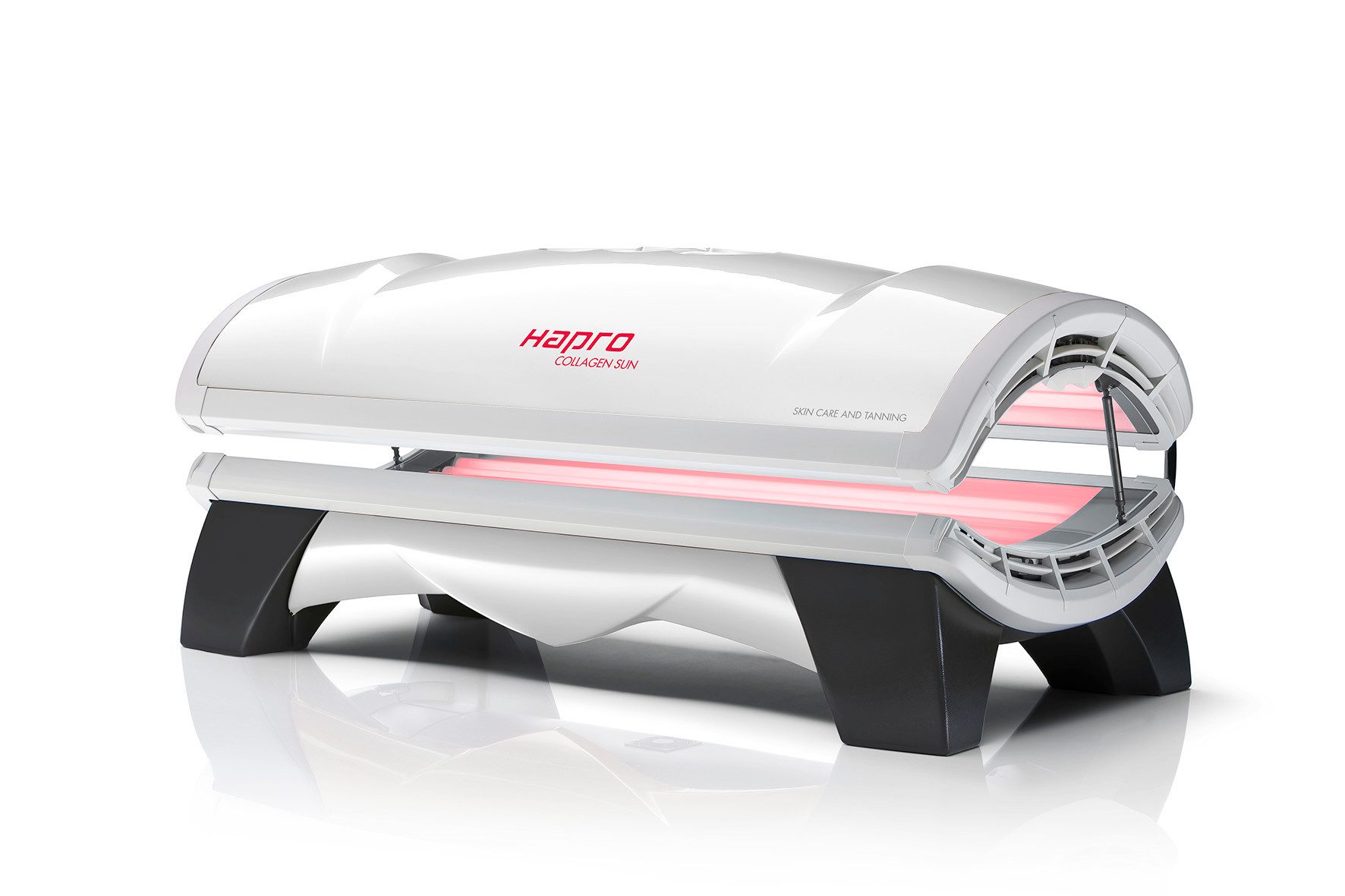 Hapro Oberkörpersolarium CollagenSun 26/5 Combi, Rötliche Röhren