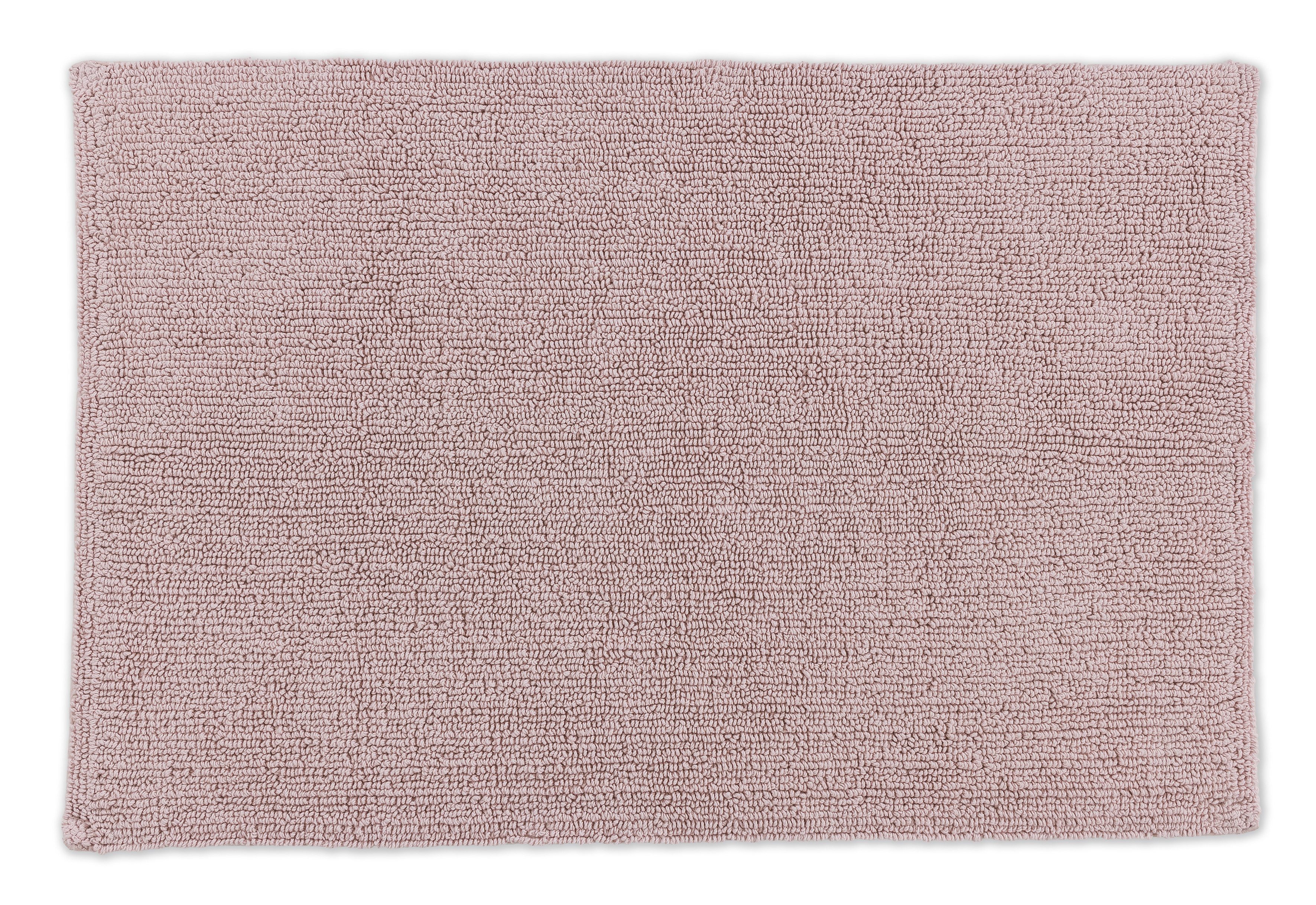 SCHÖNER WOHNEN-Kollektion Badematte Bahamas Uni, Höhe 30 mm, fußbodenheizungsgeeignet, Baumwolle, rechteckig, beidseitig verwendbar