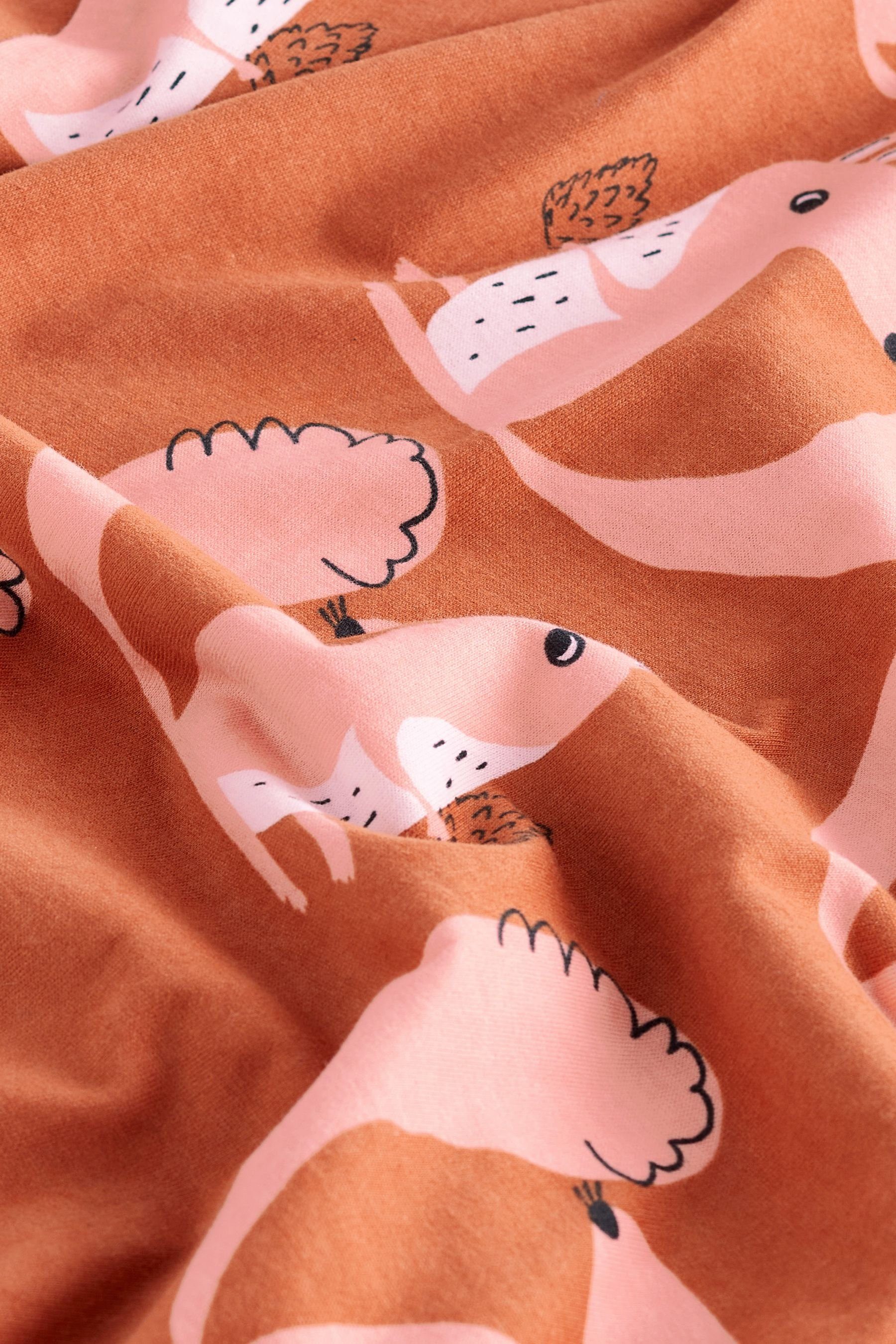 Pyjama aus Langärmeliger Pyjama (2 Baumwolle Next tlg) Eichhörnchen