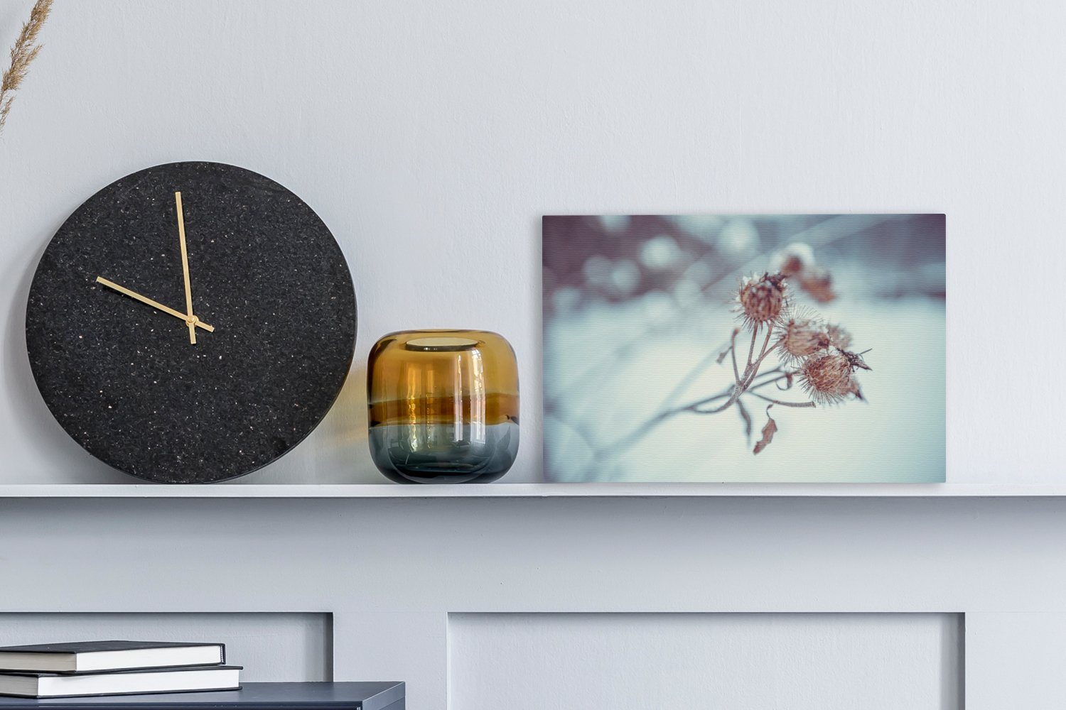 OneMillionCanvasses® Leinwandbild Pflanzen - Winter - günstig online kaufen