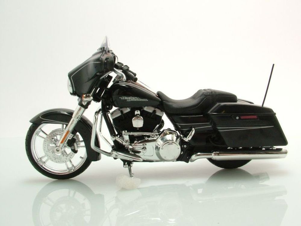Maisto® Modellauto Harley Davidson Street Glide Special 2015 schwarz, Maßstab 1:12