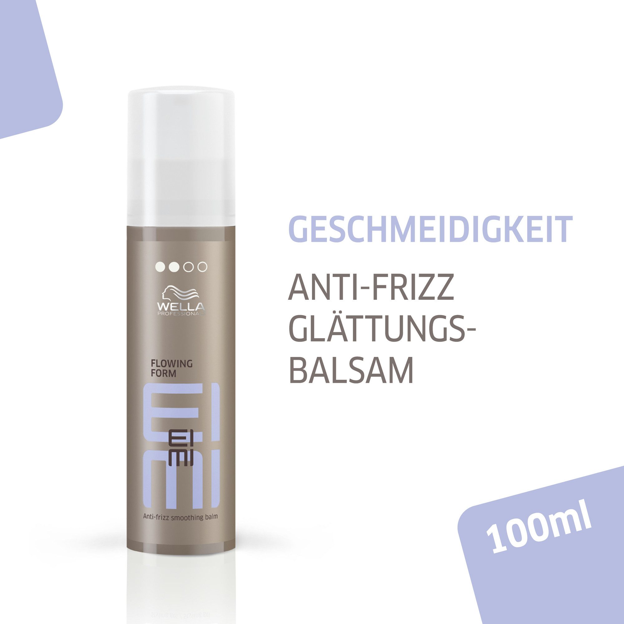 Wella Professionals Glättungsbalsam EIMI FLOWING FORM, glättend, Anti-Frizz, schützt vor HItzeschäden beim Styling