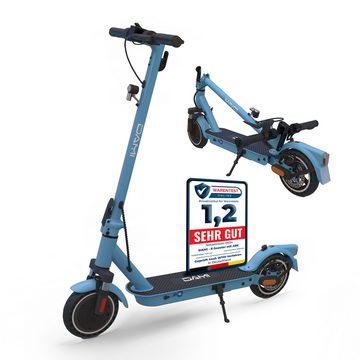 DAMI E-Scooter mit Straßenzulassung (ABE), 20,00 km/h, leicht tragbar, Dualbremssystem, IP54, doppelter Stoßdämpfung