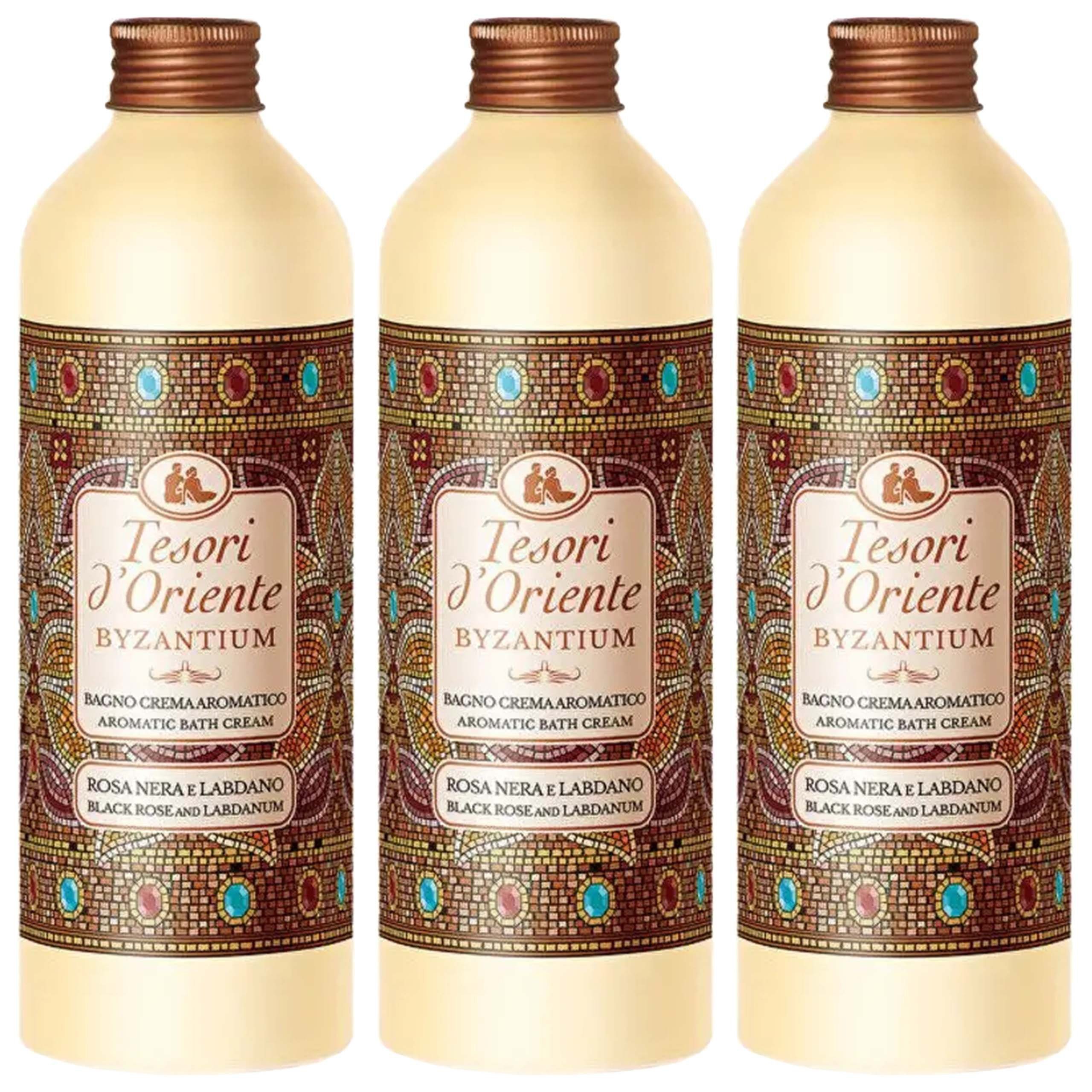 Tesori d´Oriente Duschgel Tesori d'Oriente Byzantium Schaumbad 500 ml, 3-tlg.