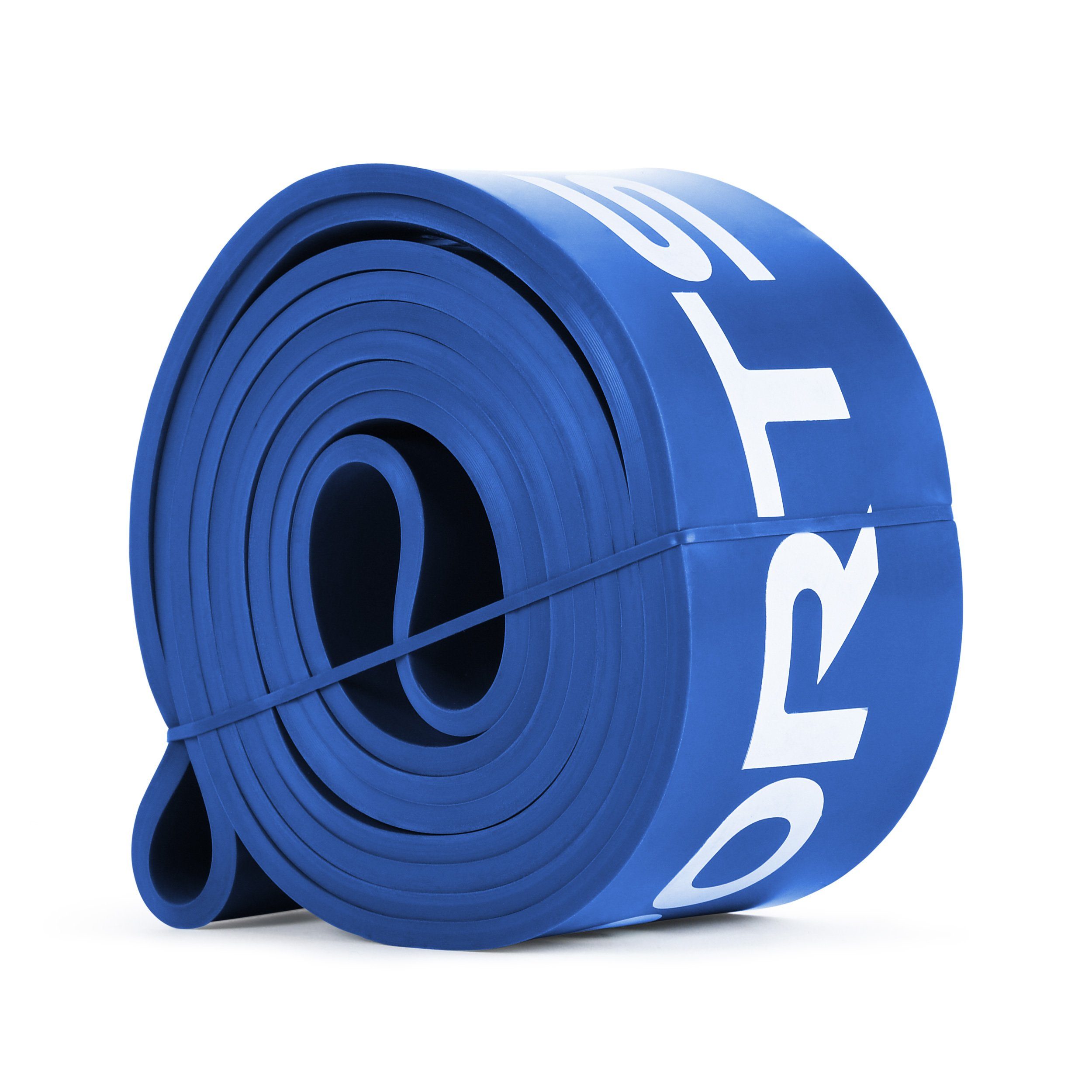 MSports® Trainingsband Resistance Band mm XL Trainingsband in - Stärken - - 65 verschiedenen Blau