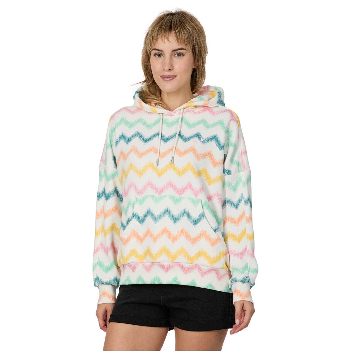 Ragwear Kapuzenpullover Ragwear Pirita Print - Damen Sweatshirt