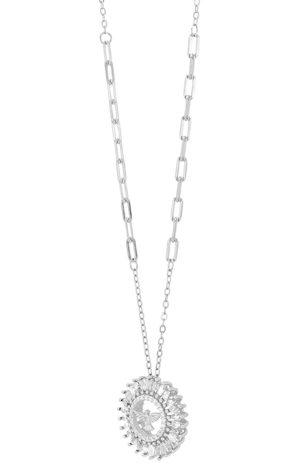 Kettenanhänger Anhänger aus 925 Silber mit Zirkonia