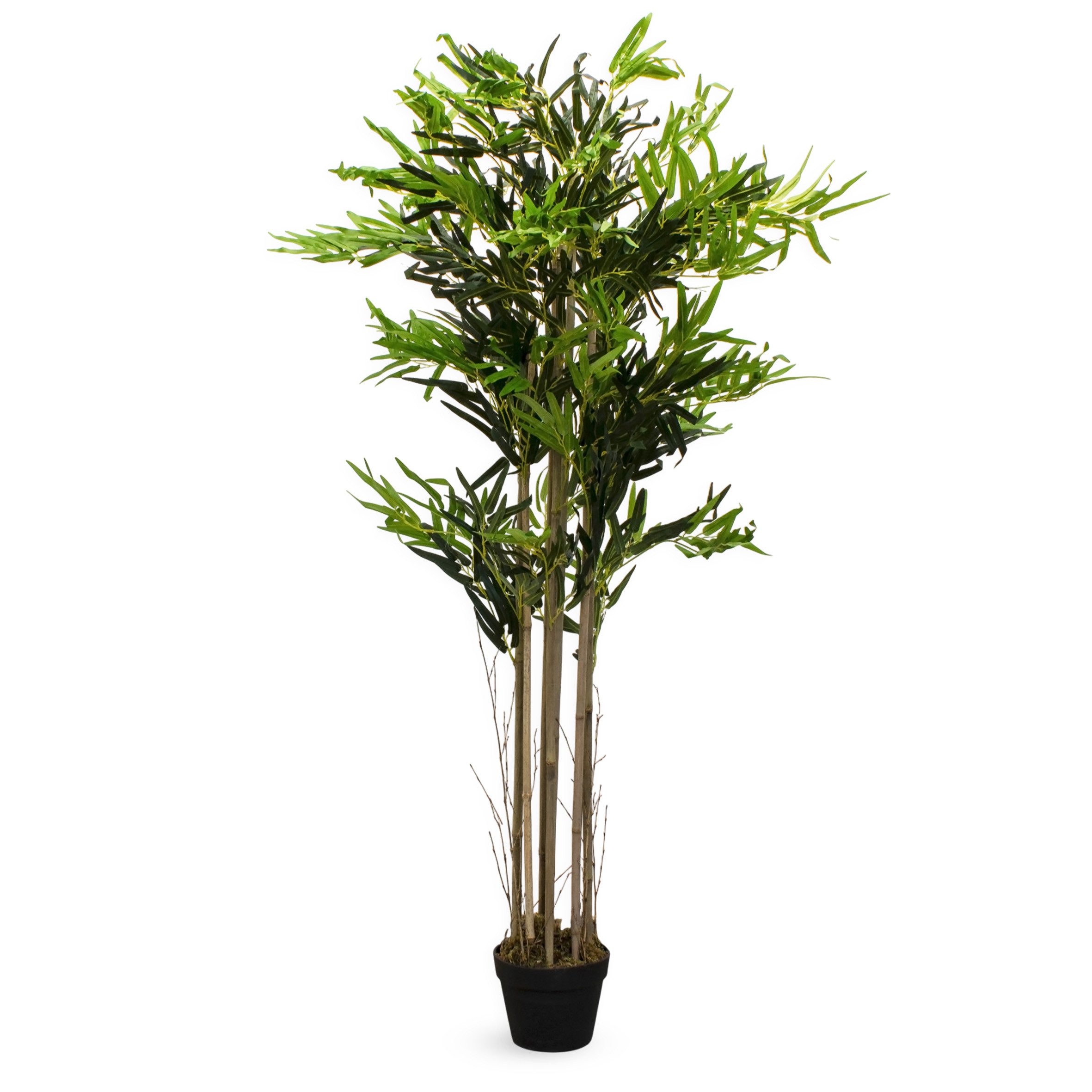 Kunstbaum Kunstpflanze im Blumentopf 160 cm - Benjamini