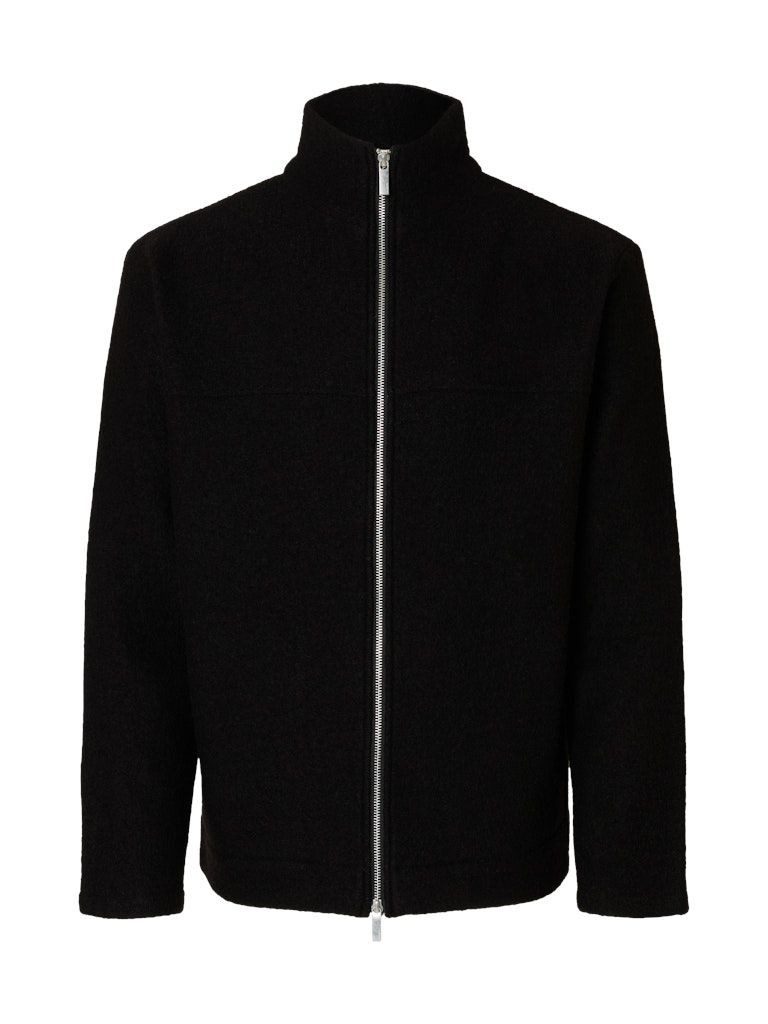SELECTED HOMME Strickjacke SLHNEALY LS KNIT FULL ZIP