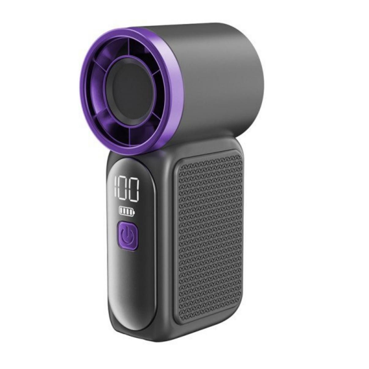 Bomiclss Handventilator Tragbarer Mini-Handventilator, 6 Geschwindigkeiten mit LED-Display