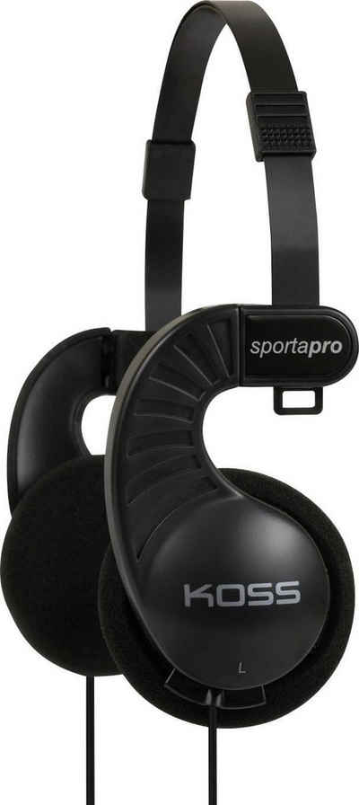 Koss »KOSS SPORTA PRO HiFi On Ear Kopfhörer kabelgebunden Schwarz« Kopfhörer