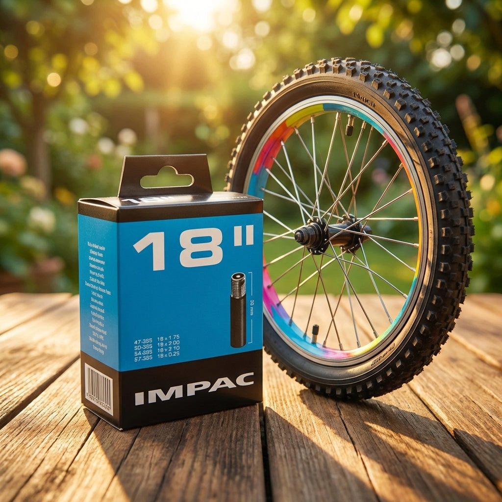 Impac Fahrradschlauch Impac Schlauch 18x1.75-2.25\" 47/57-355 AV 35mm