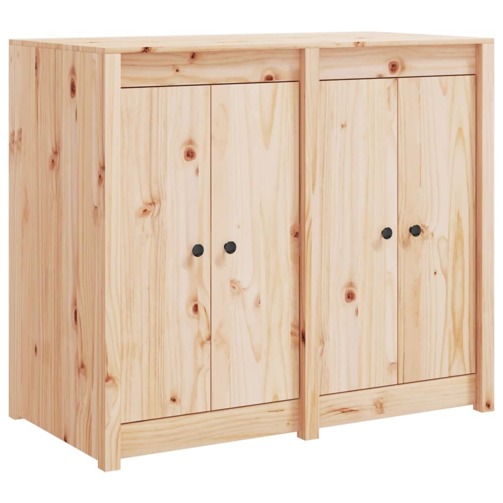 vidaXL Garten-Geräteschrank 106 x 55 x 92 cm - geschlossen Outdoor-Küchenschrank Massivholz Kiefer