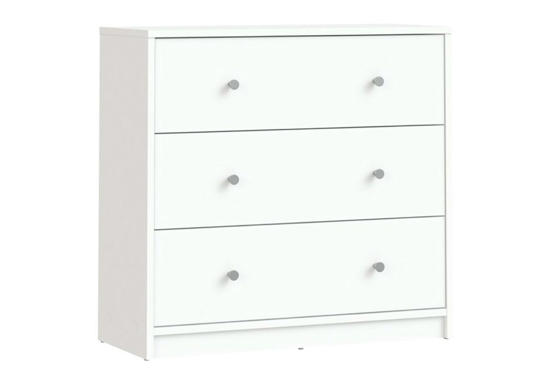 ebuy24 Kommode Maria Kommode 3 Schubladen weiss.