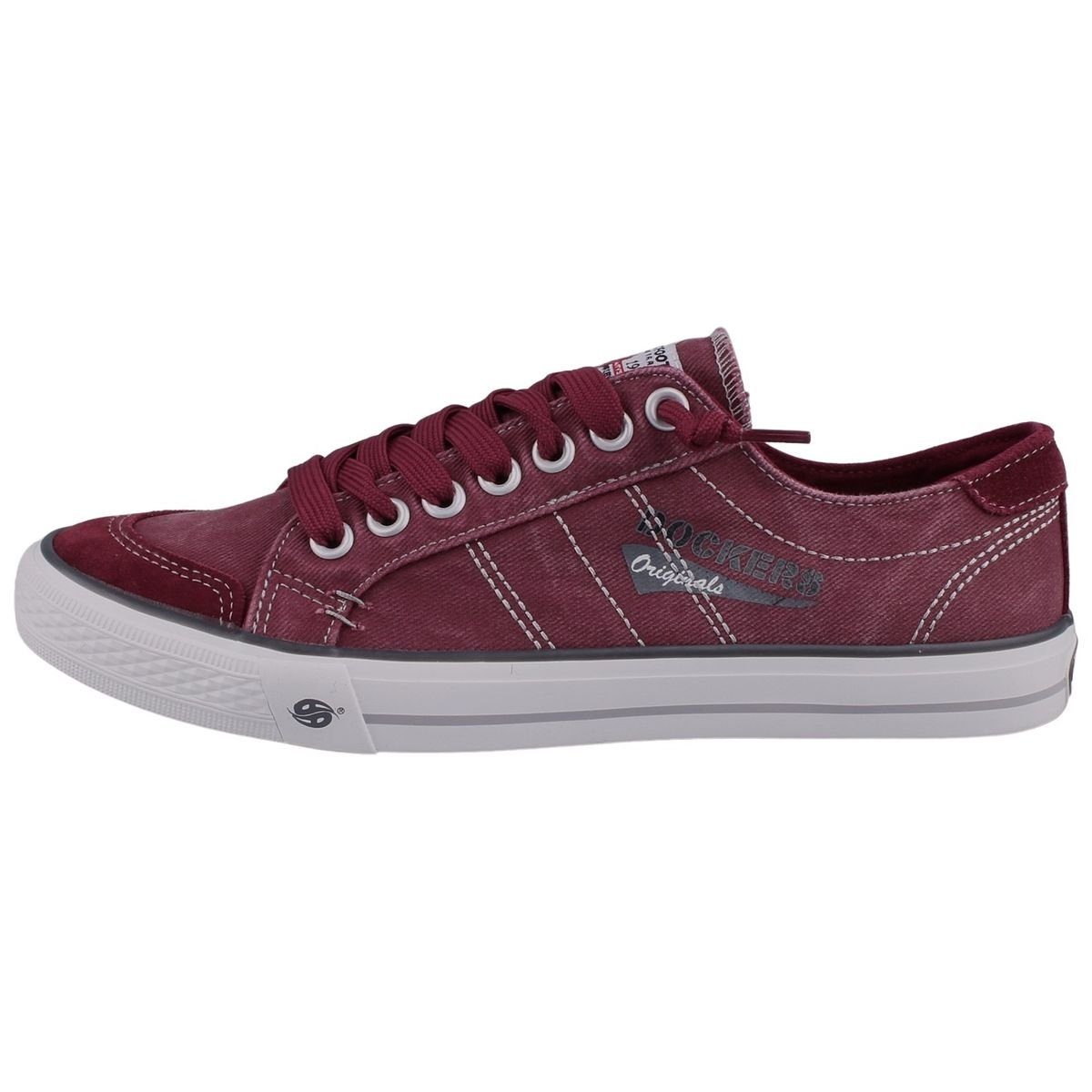 Dockers by Gerli 30ST027-790720 Sneaker Attraktiv lässiger Freizeitsneaker aus Canvas - total trendy.