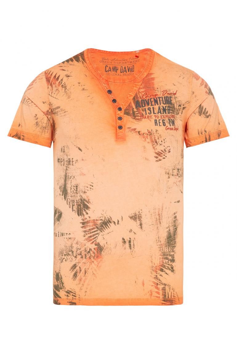 CAMP DAVID Rundhalsshirt, aus Baumwolle günstig online kaufen