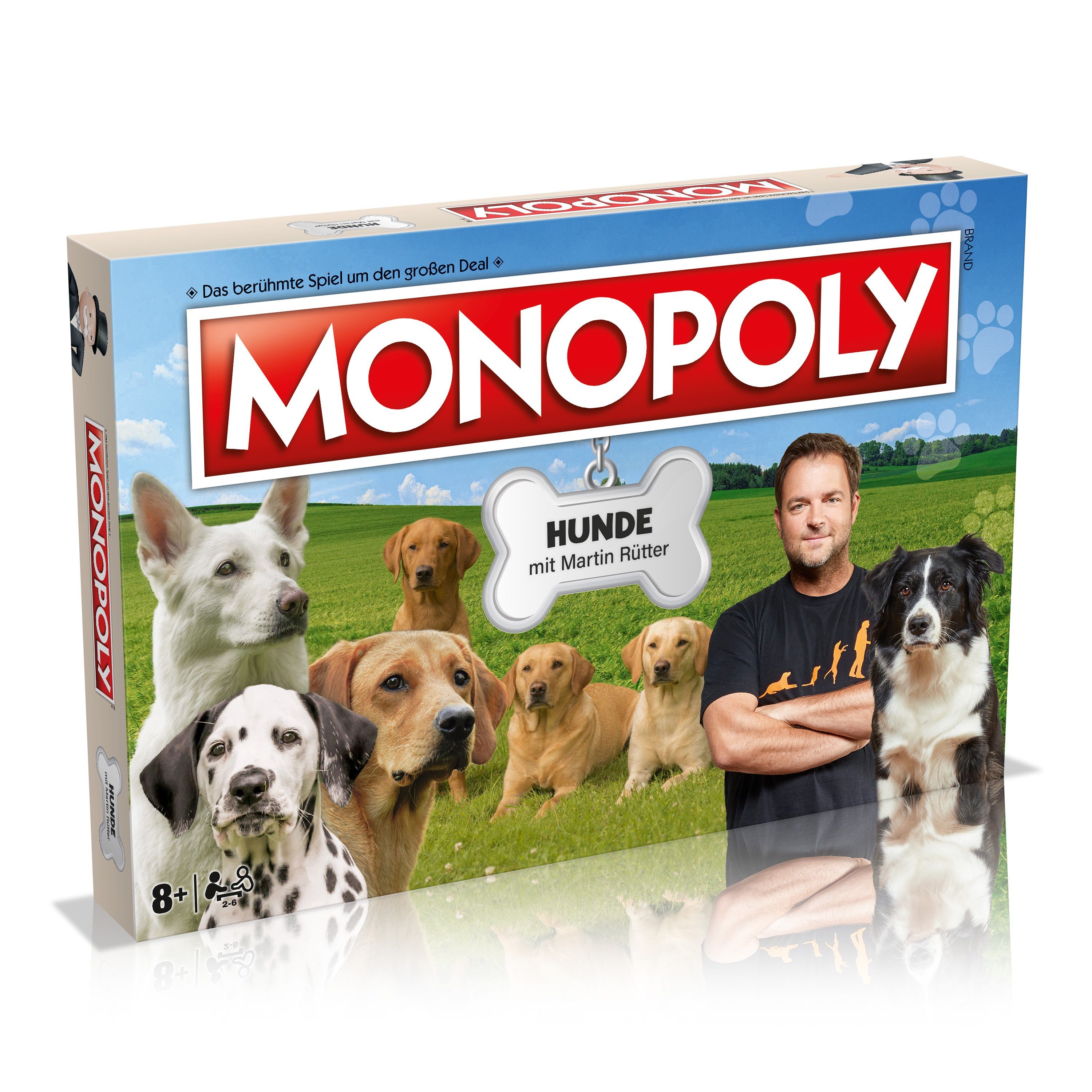 Martin Spiel, Brettspiel (mit Winning Rütter) Hunde Moves Monopoly -