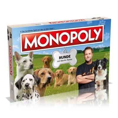 Winning Moves Spiel, Brettspiel Monopoly - Hunde (mit Martin Rütter)