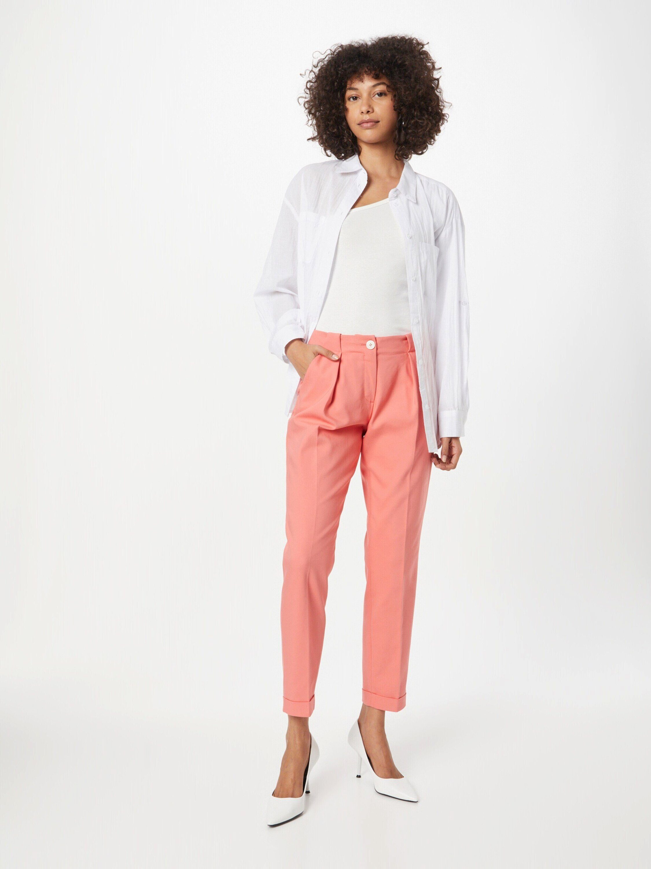 MORE&MORE Bundfaltenhose (1-tlg) Falten