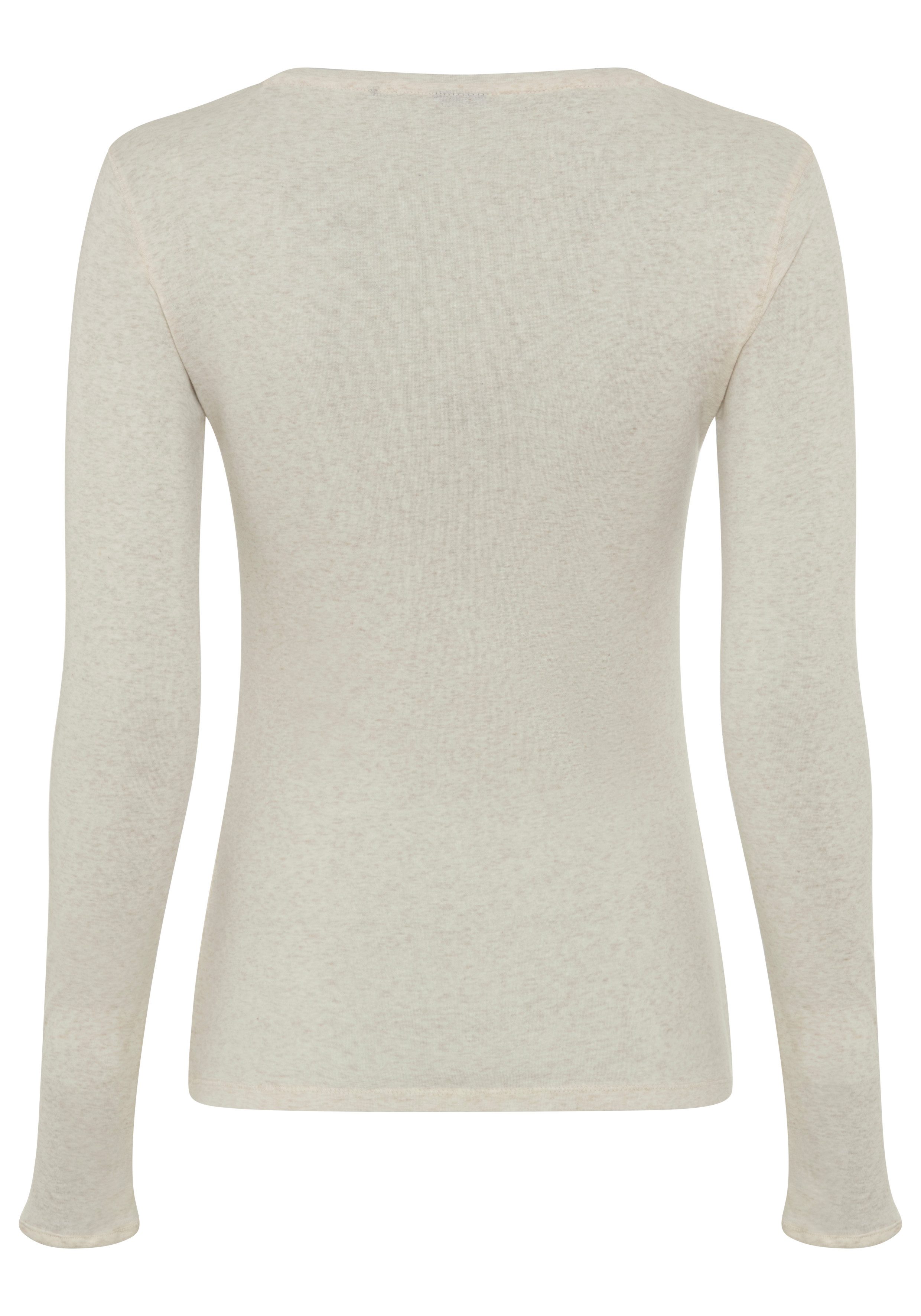 BOSS ORANGE Langarmshirt Edeline Premium Damenmode mit geknöpften Ärmeln, Slim Fit